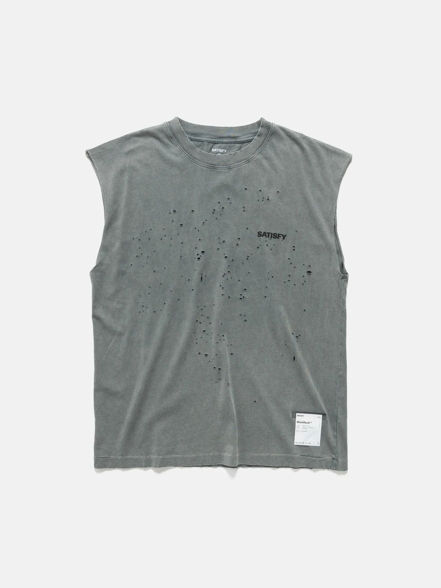 MothTech™ Muscle Tee #1 Faded Black - 1