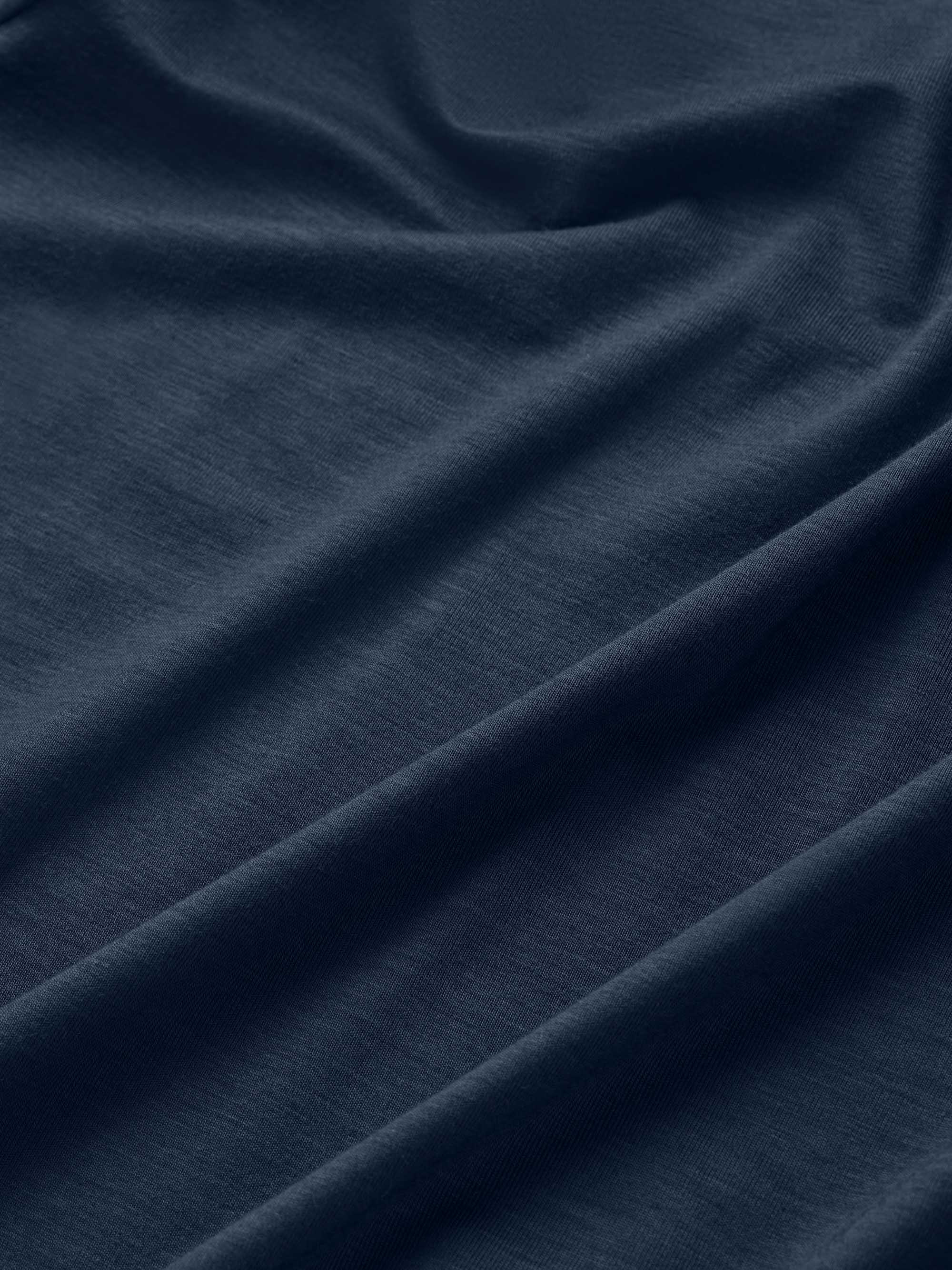 Women's Long Sleeve T-Shirt Lara Micro Modal Stretch Navy - 1