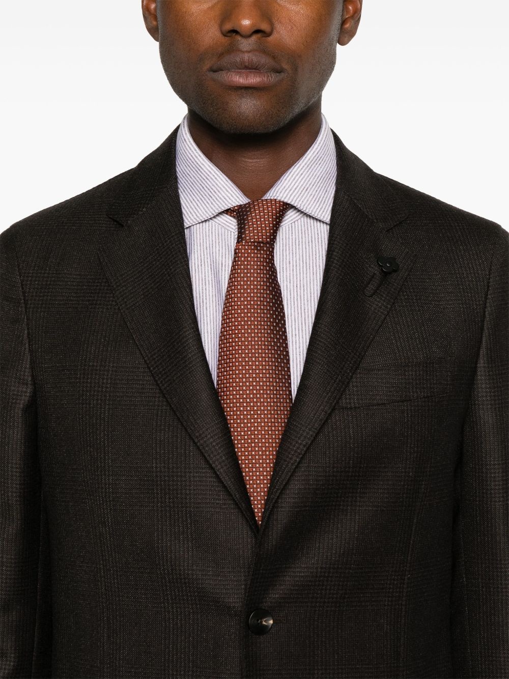 checked blazer - 5
