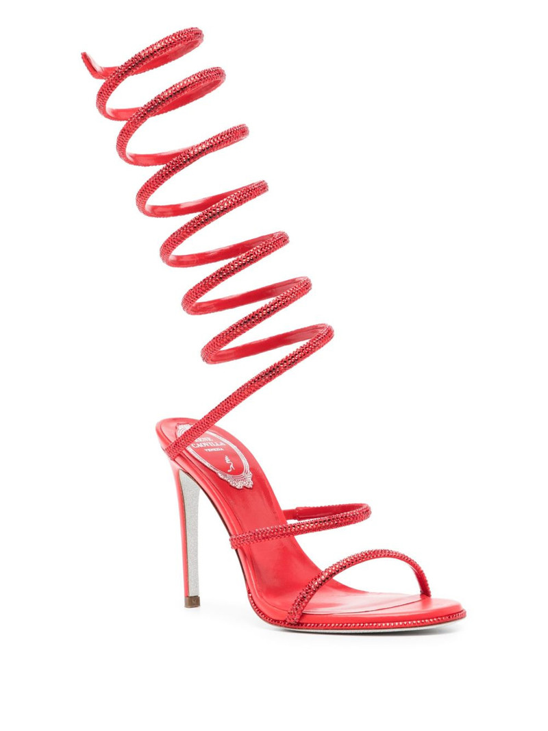 RENE CAOVILLA 110mm Supercleo sandals outlook