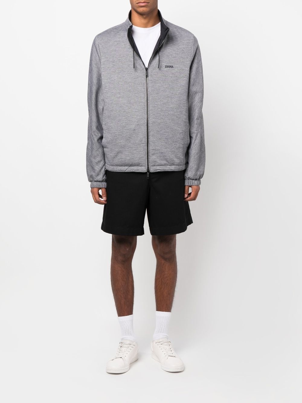 reversible zip-up sports jacket - 6
