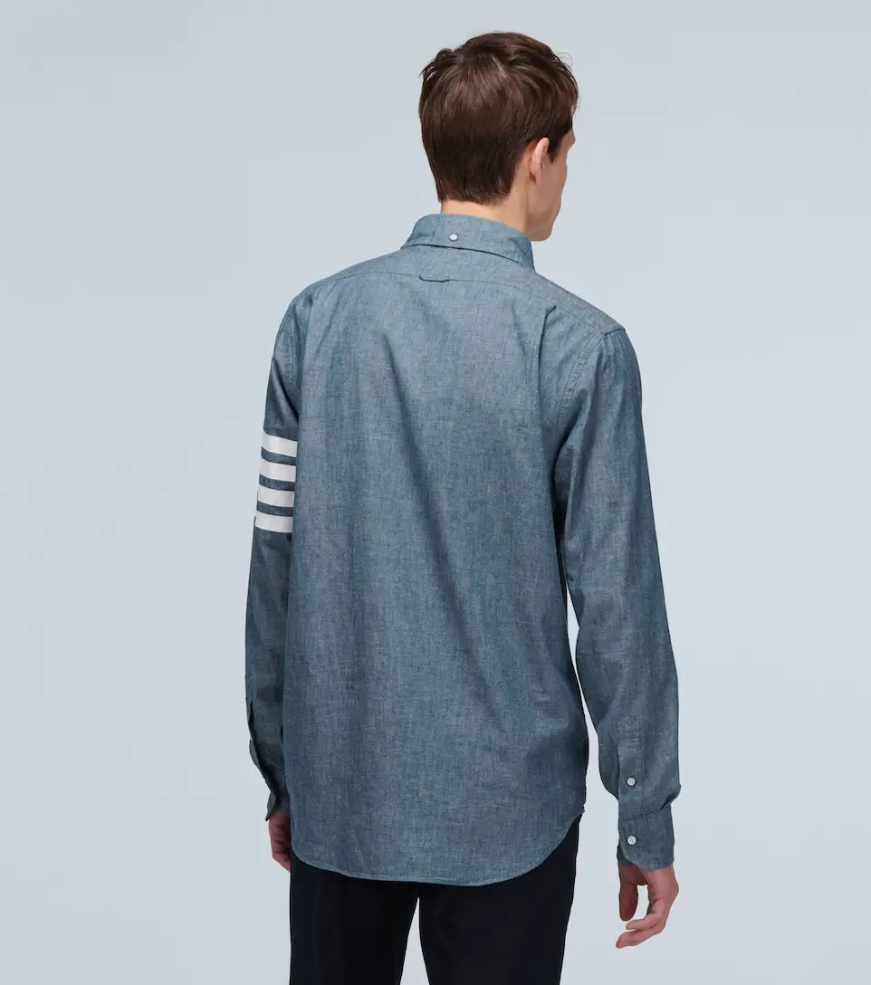 4-Bar chambray shirt - 4