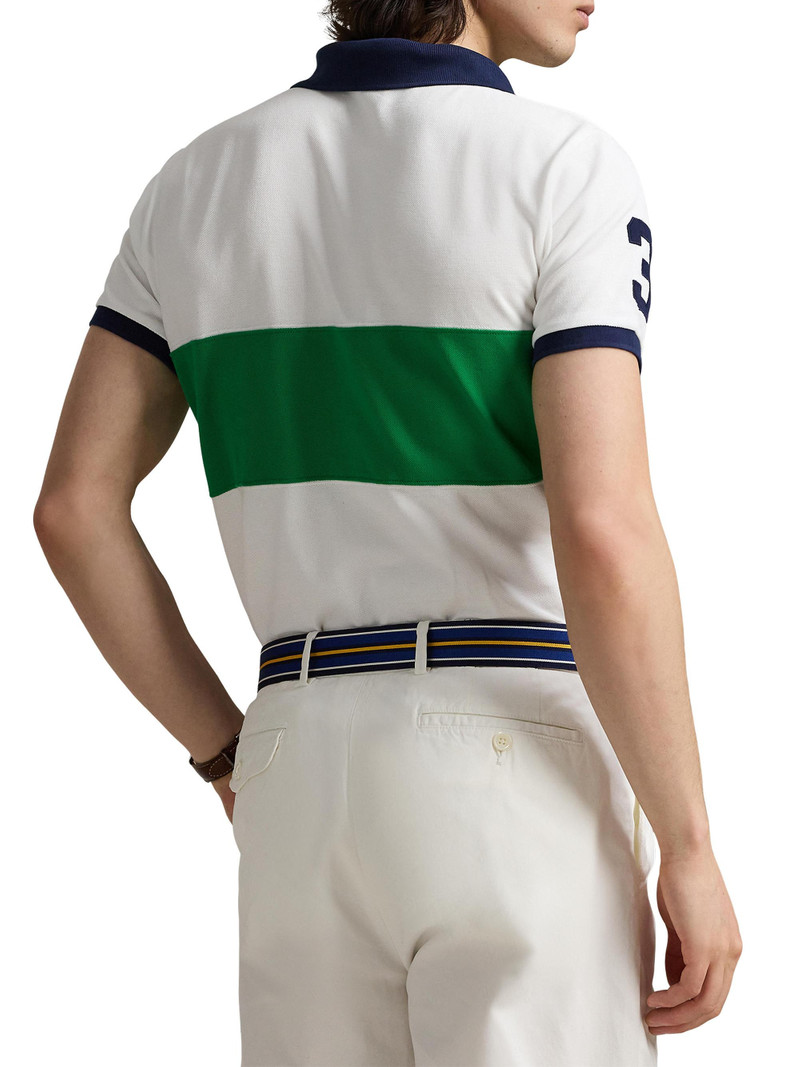 Men's Custom-Slim-Fit Polo Shirt - Cruise Green Multi 4