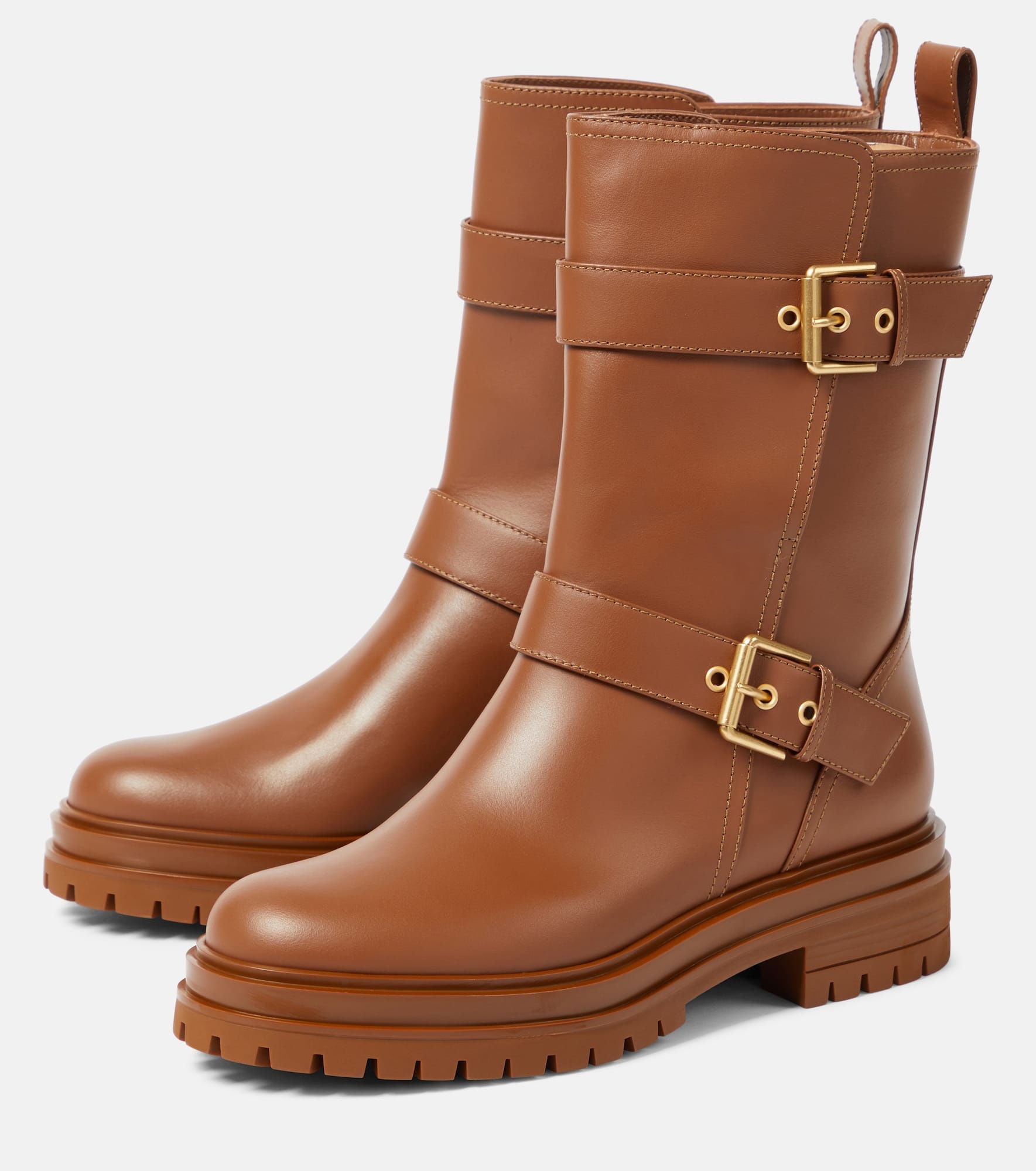 Thiago leather biker boots - 5