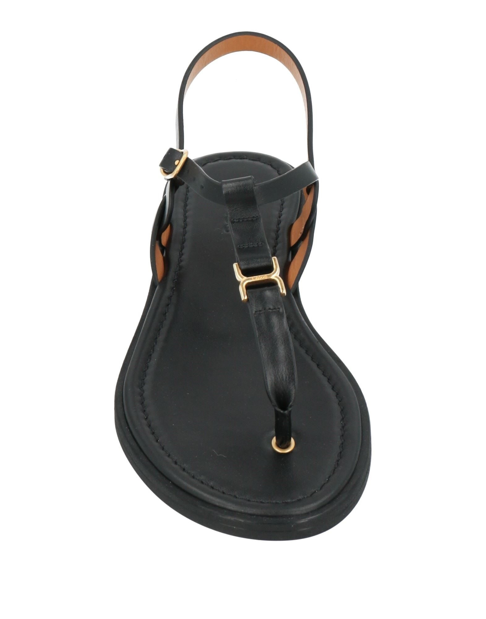 Black Women's Flip Flops - 4