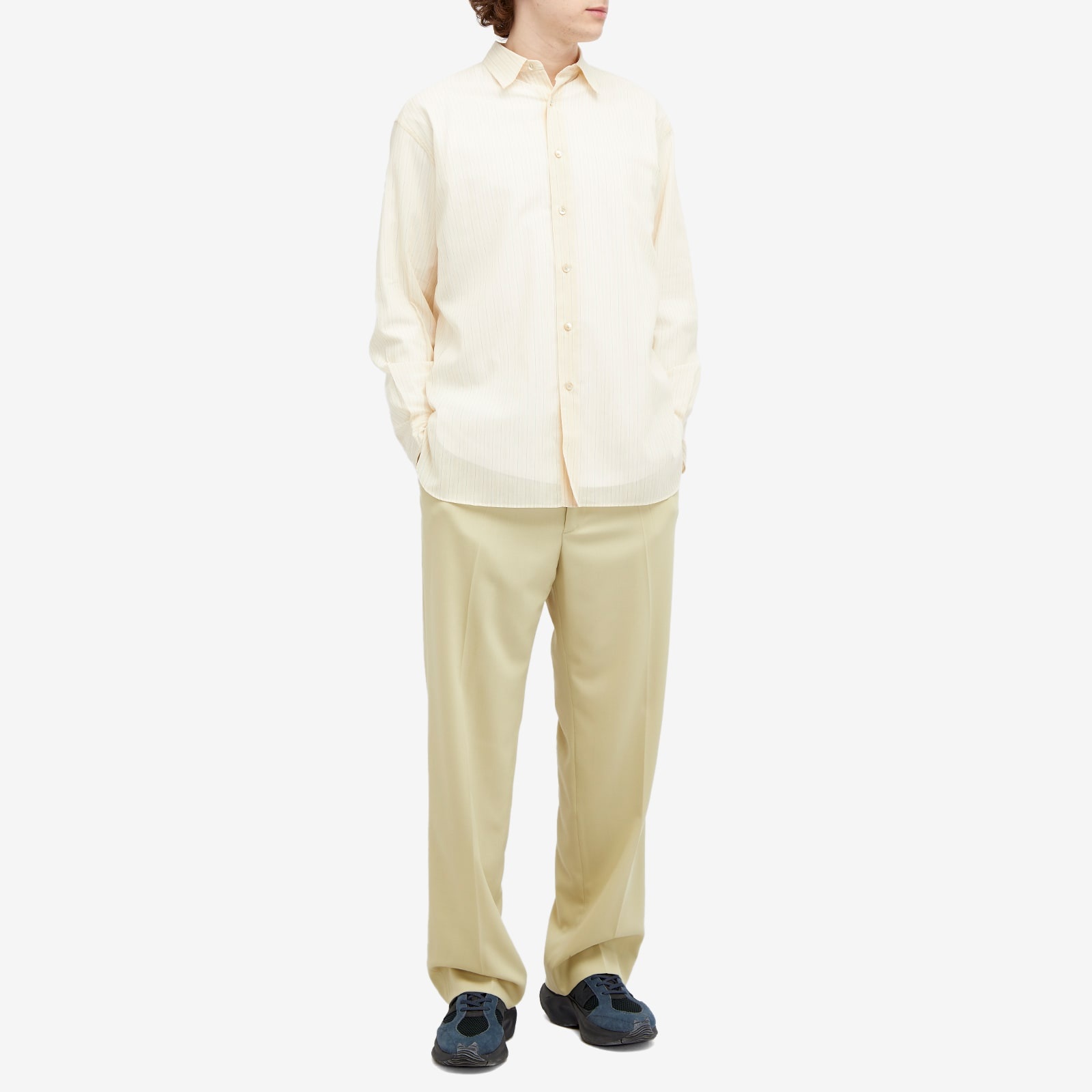 AURALEE Auralee Finx Stripe Shirt | endclothing | REVERSIBLE