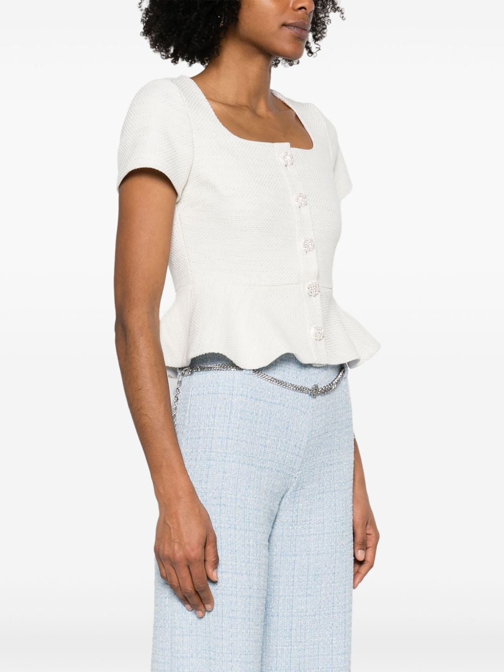 interwoven-design top - 3