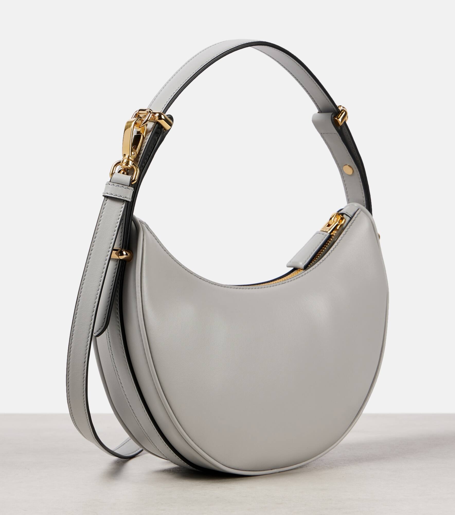 Arqué Small leather shoulder bag - 4