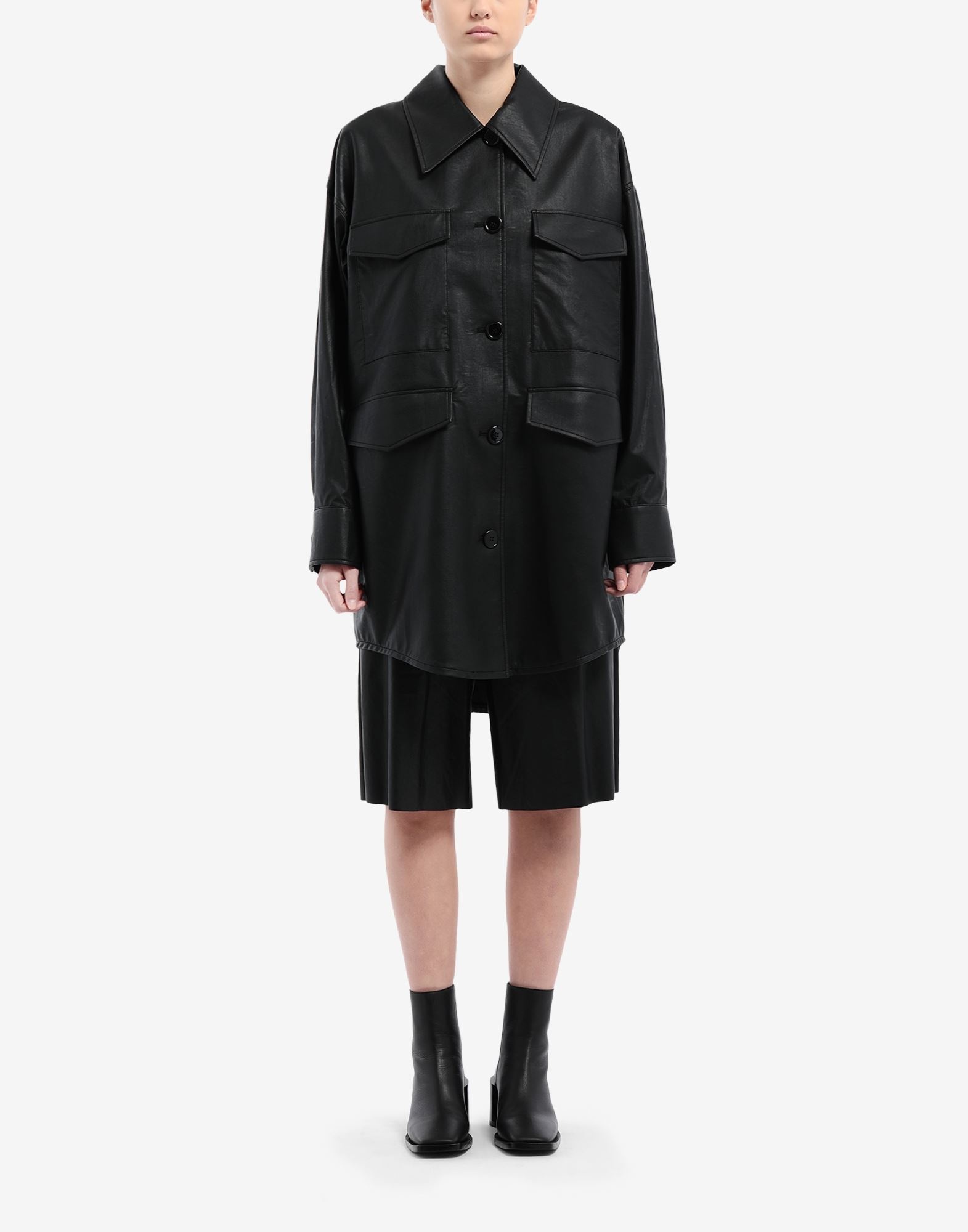 Oversized caban coat - 2