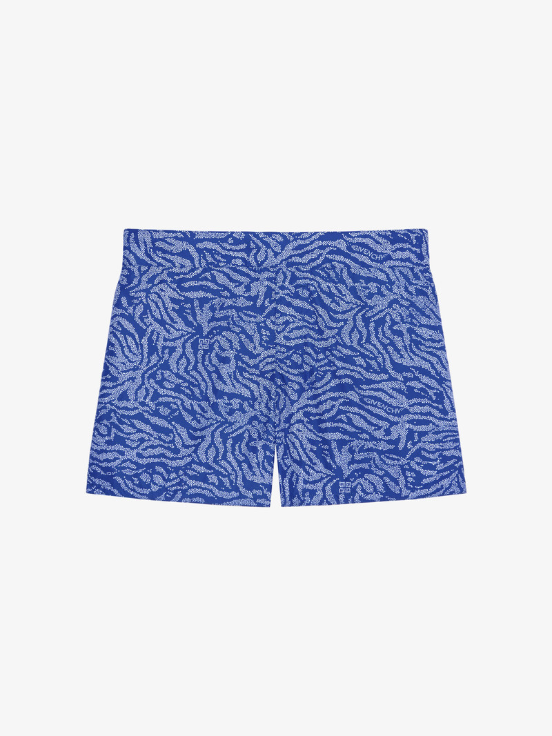 SWIM SHORTS IN PRINTED NYLON 1
