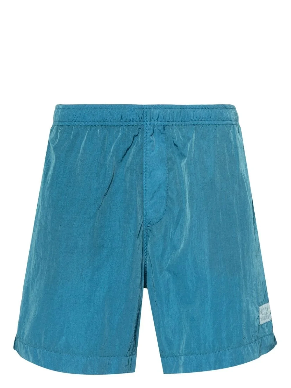 logo-patch swim shirts - 1