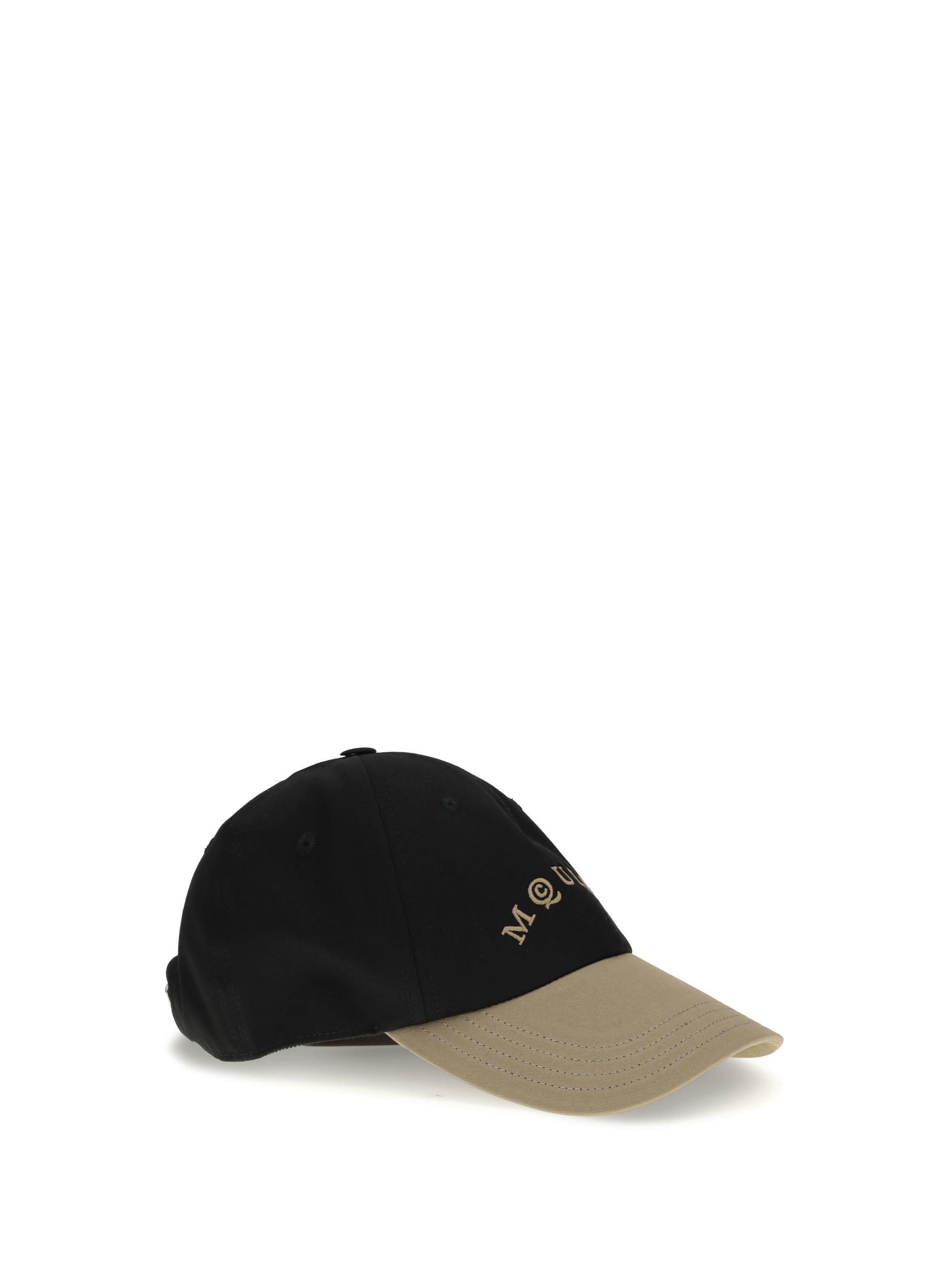 Alexander Mcqueen Men Hat Mcqueen Curved - 2