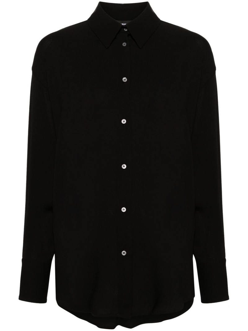 buttoned crepe shirt 1