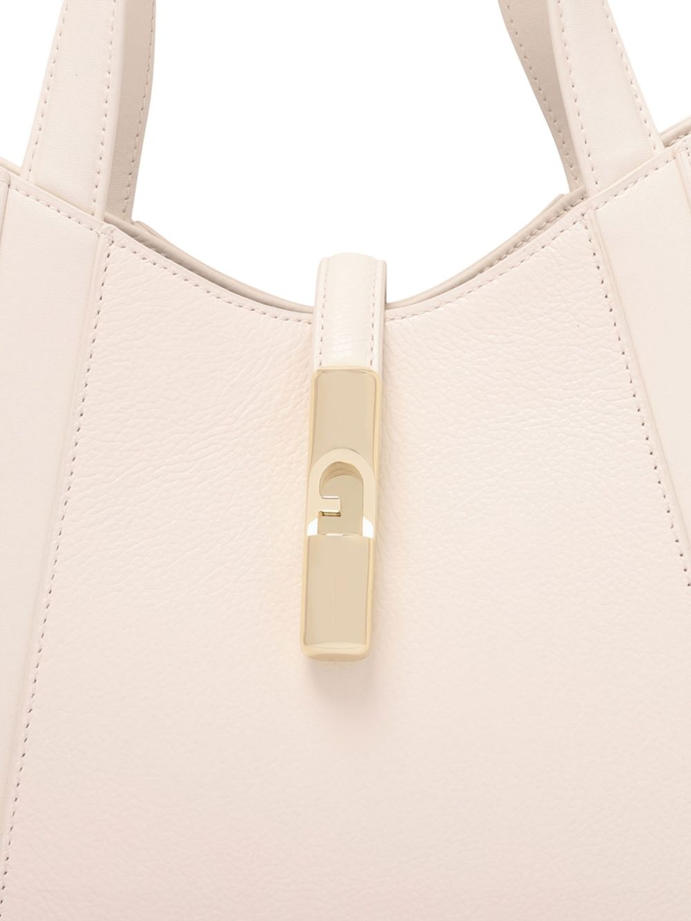 Goccia curved-top clasp tote bag - 4