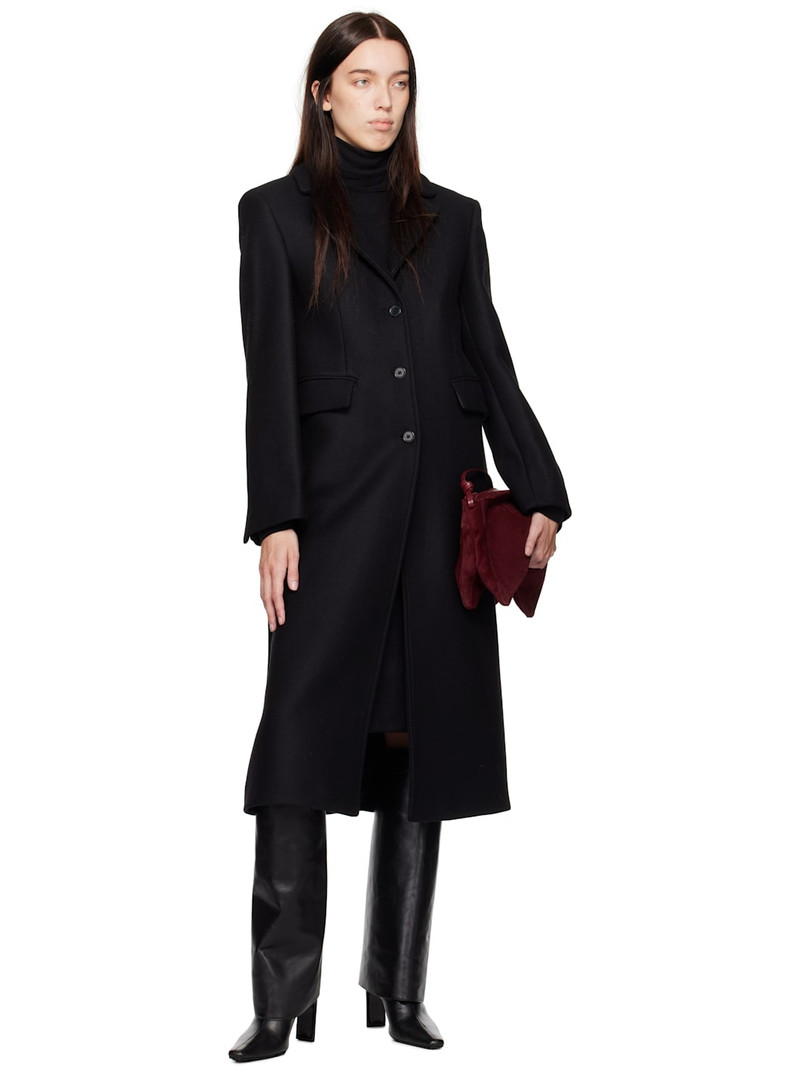 Loulou de Saison Black Alisa Long Coat outlook