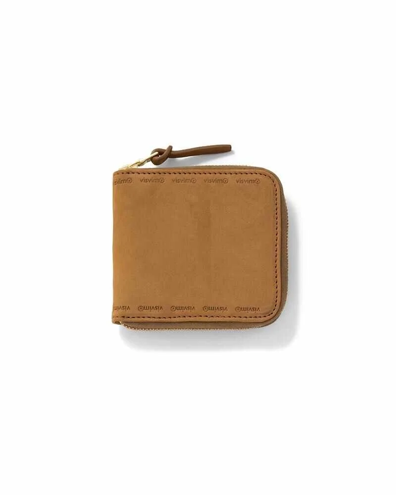 SUEDE BI-FOLD WALLET LT.BROWN - 1