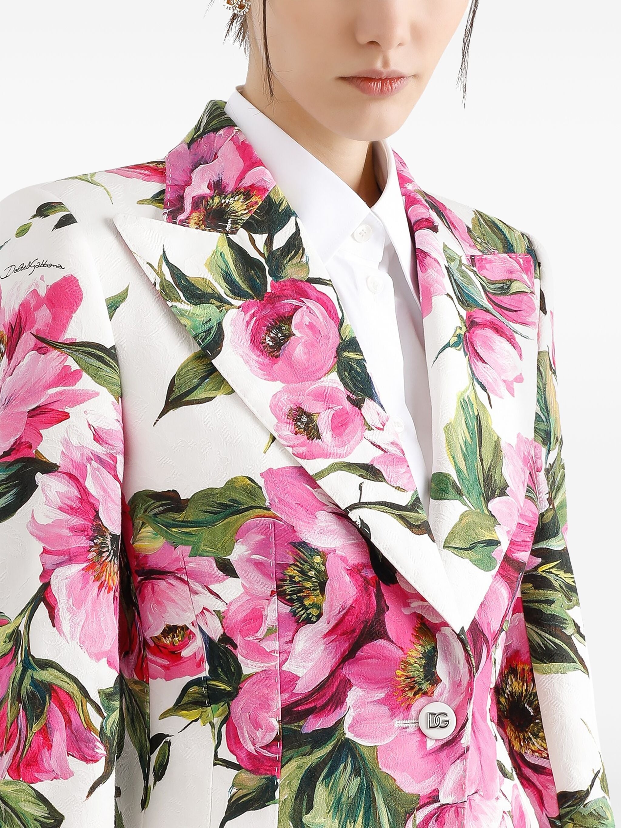 Floral-print Blazer - 4
