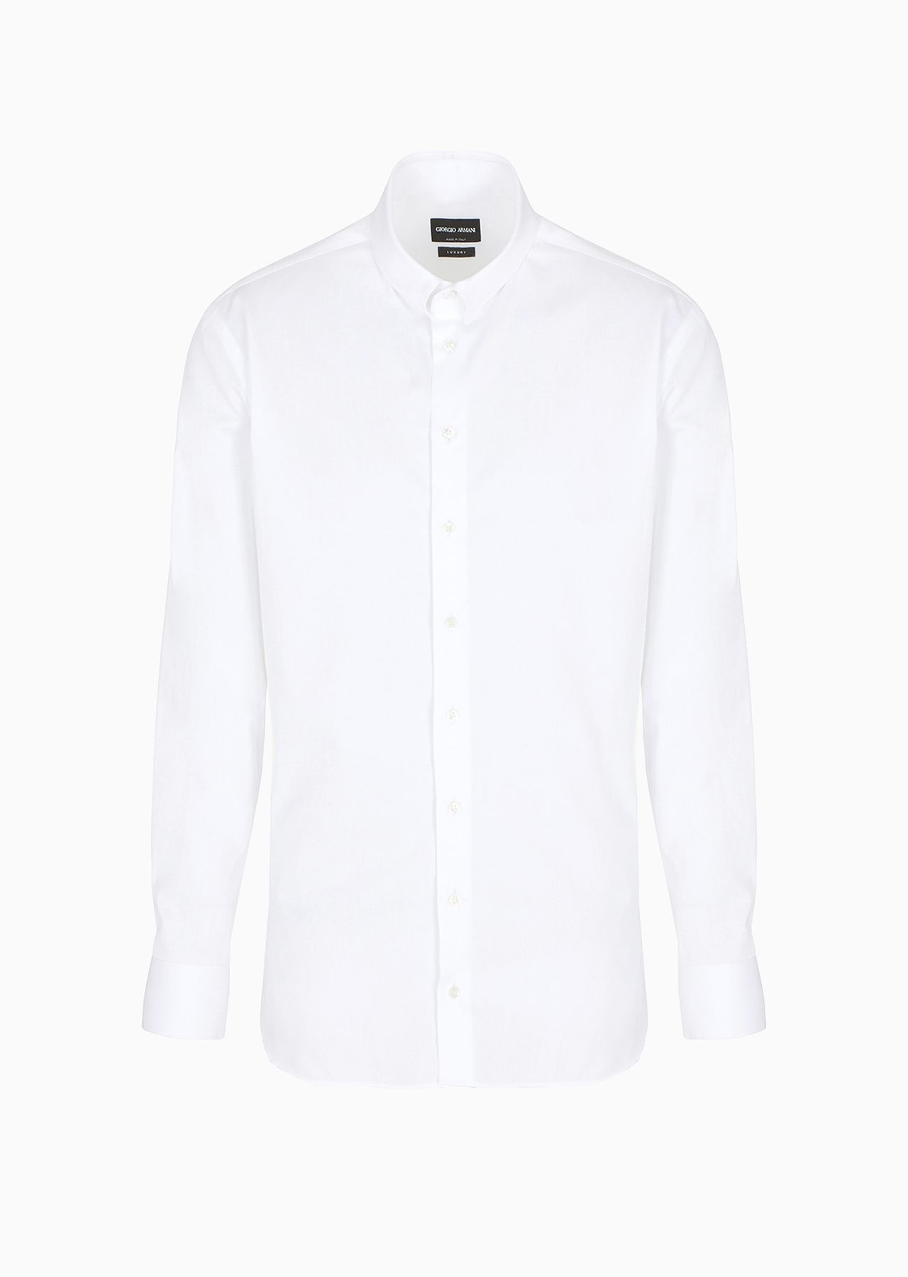 Luxury cotton twill shirt - 1