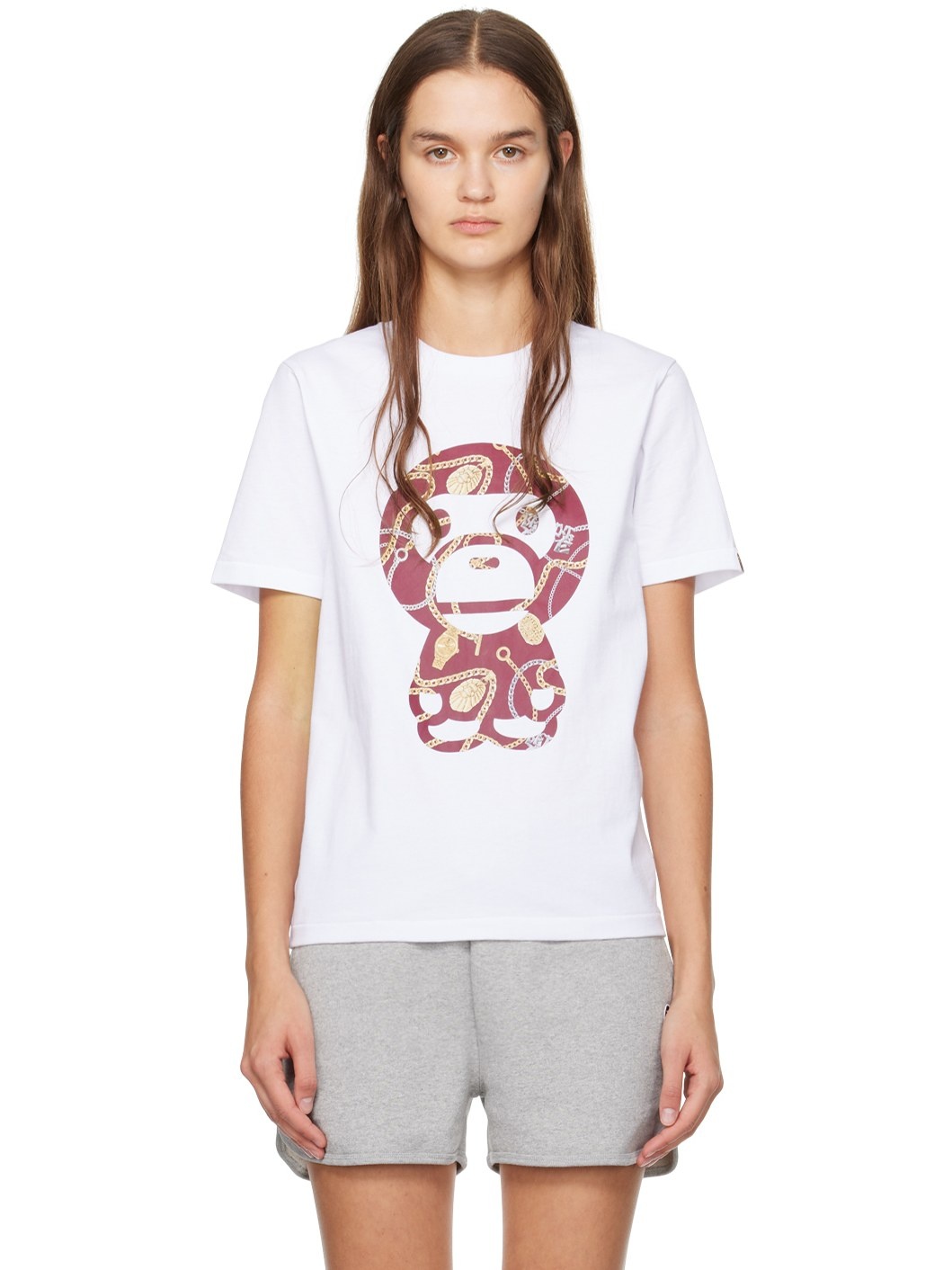 White Jewels Big Baby Milo T-Shirt - 1