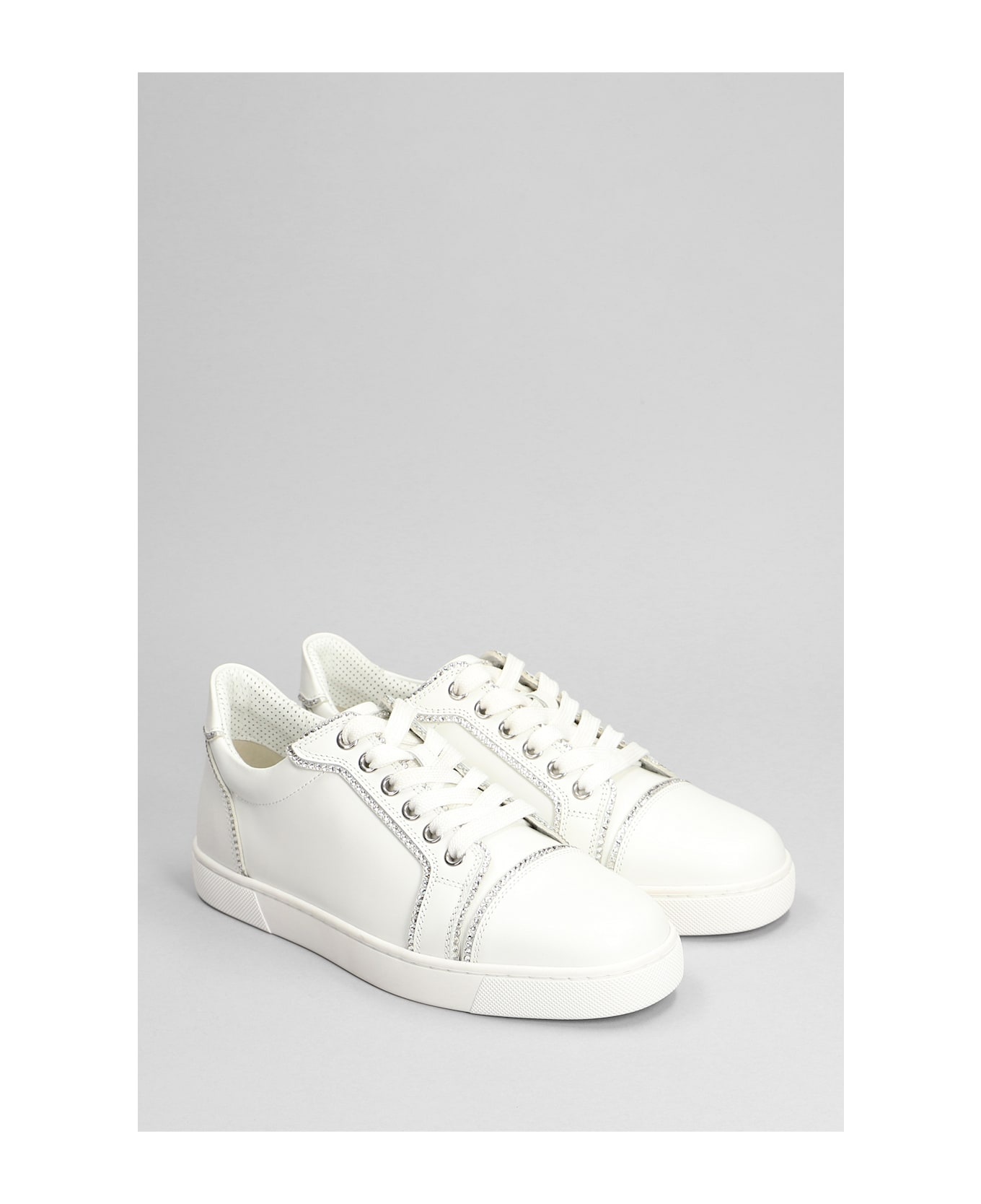 Sneakers In White Leather - 2