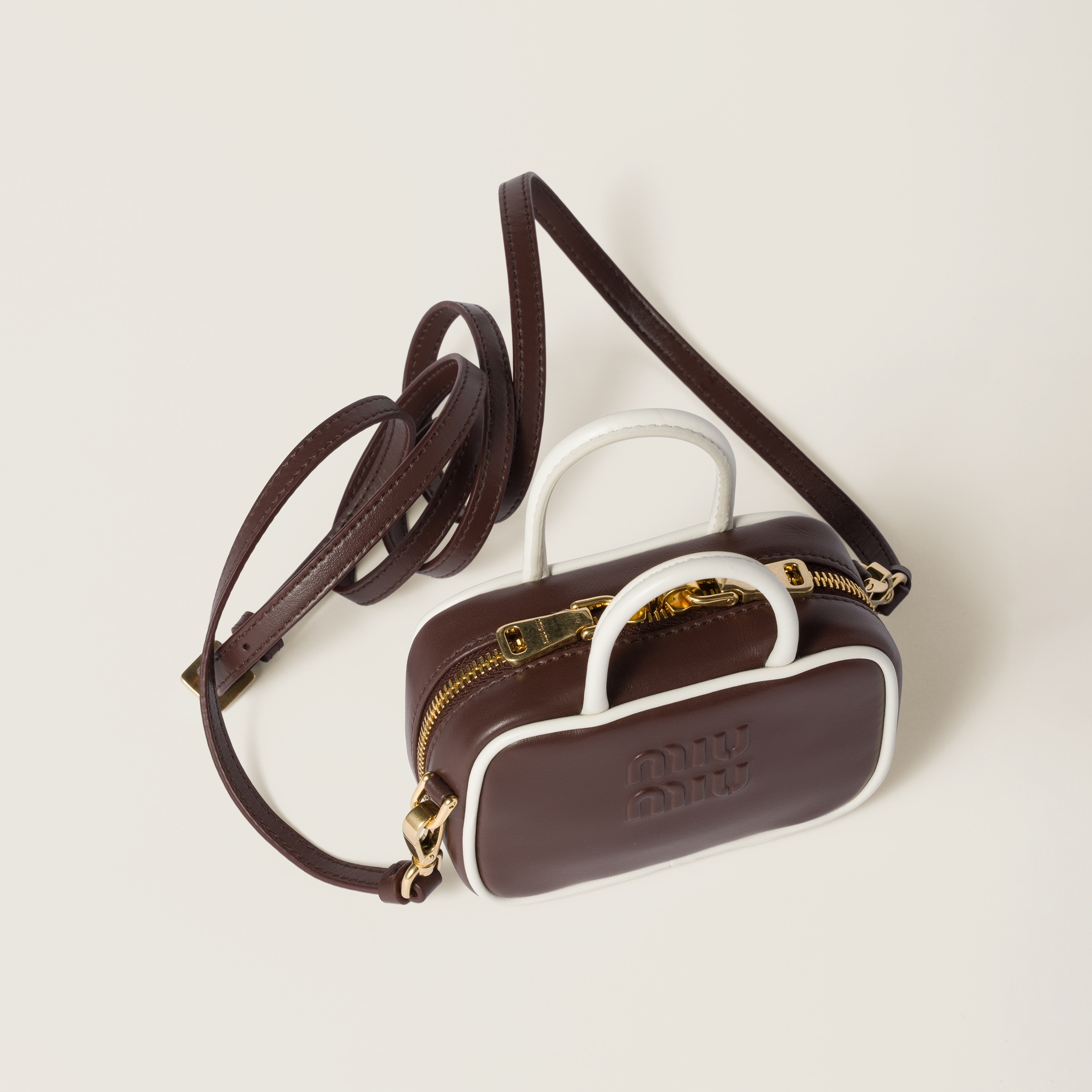 Beau leather micro-bag - 4