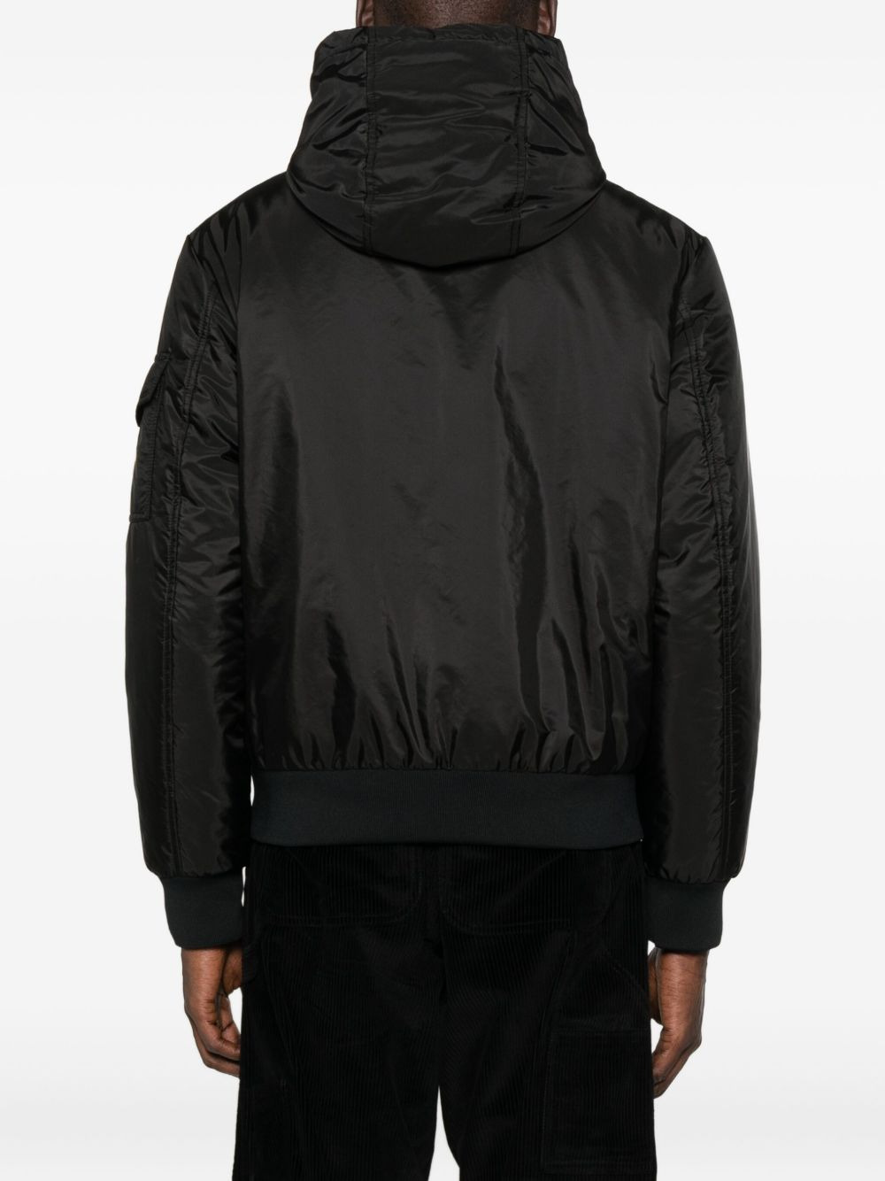 hooded zip-front jacket - 4