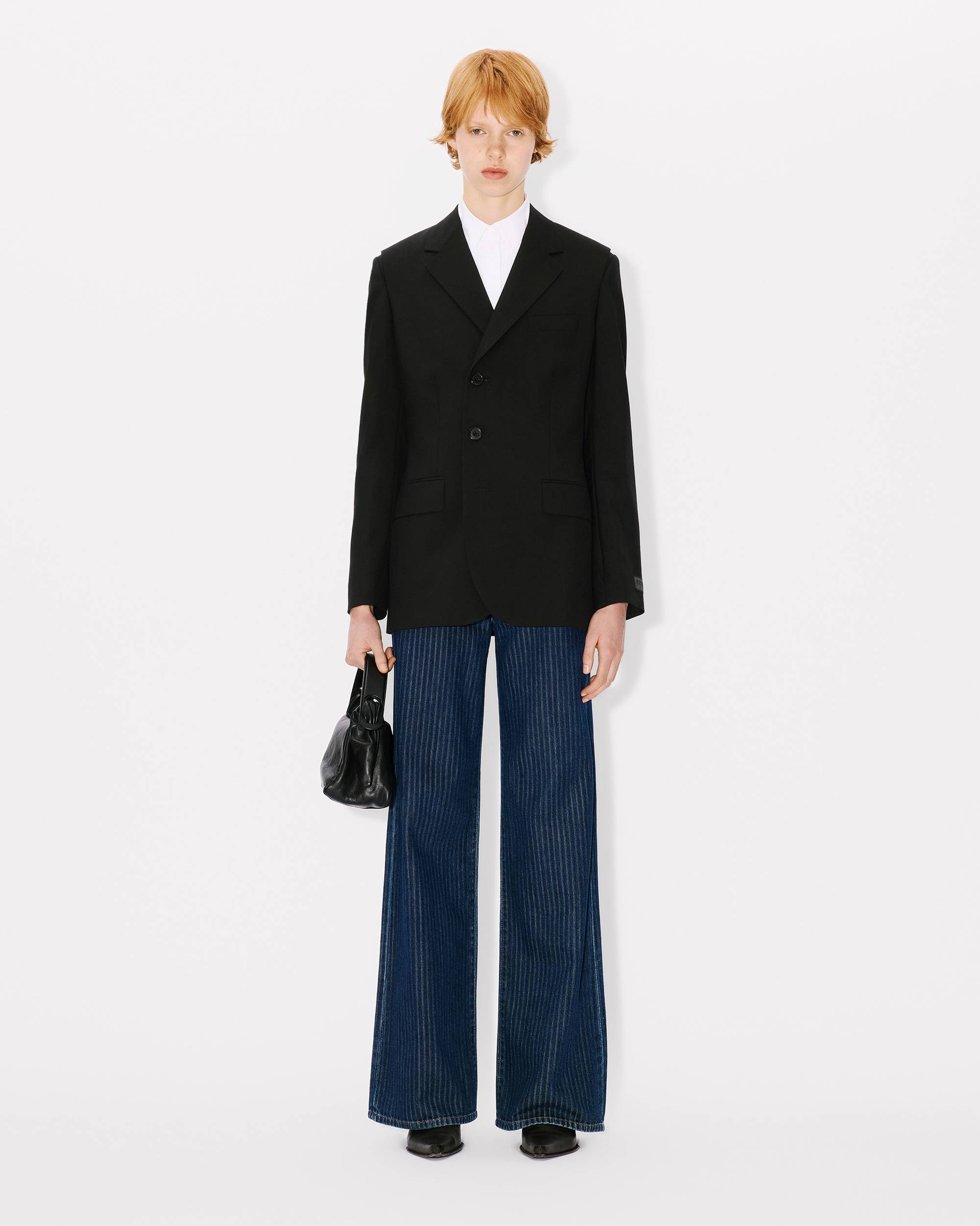 Oversized wool waisted blazer - 3