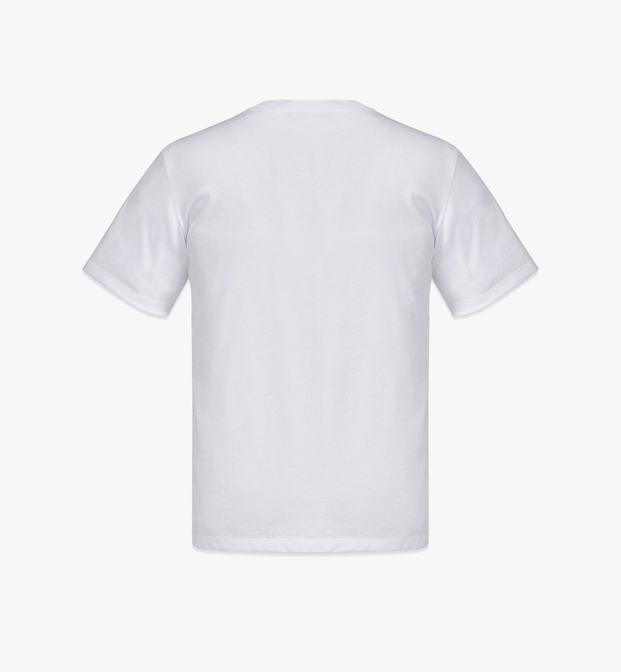 Men’s MCM Sommer Logo Print T-Shirt in Organic Cotton - 3