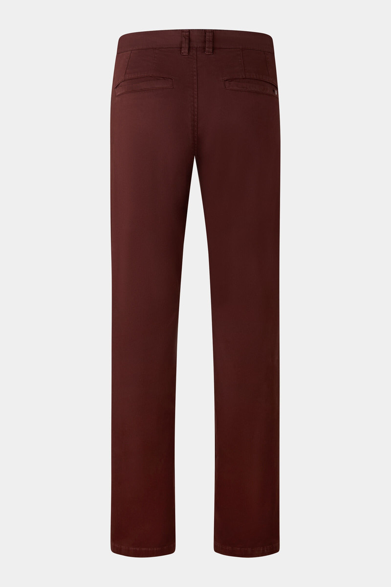 Chinos Nik in Wine red 7