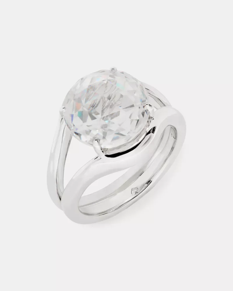 Opulence Rose Cut Signet Ring - 1