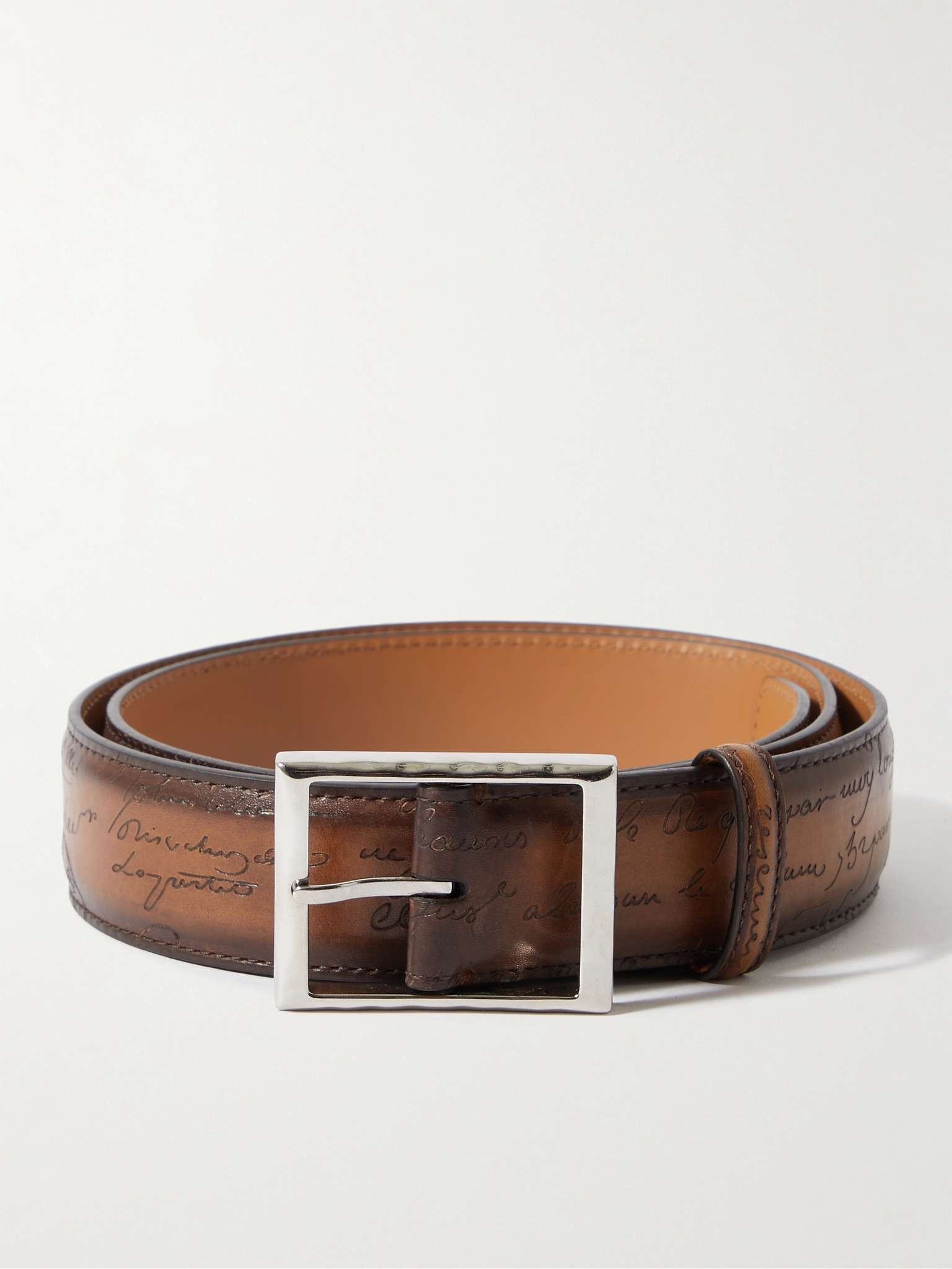 Scritto 3.5cm Leather Belt - 1