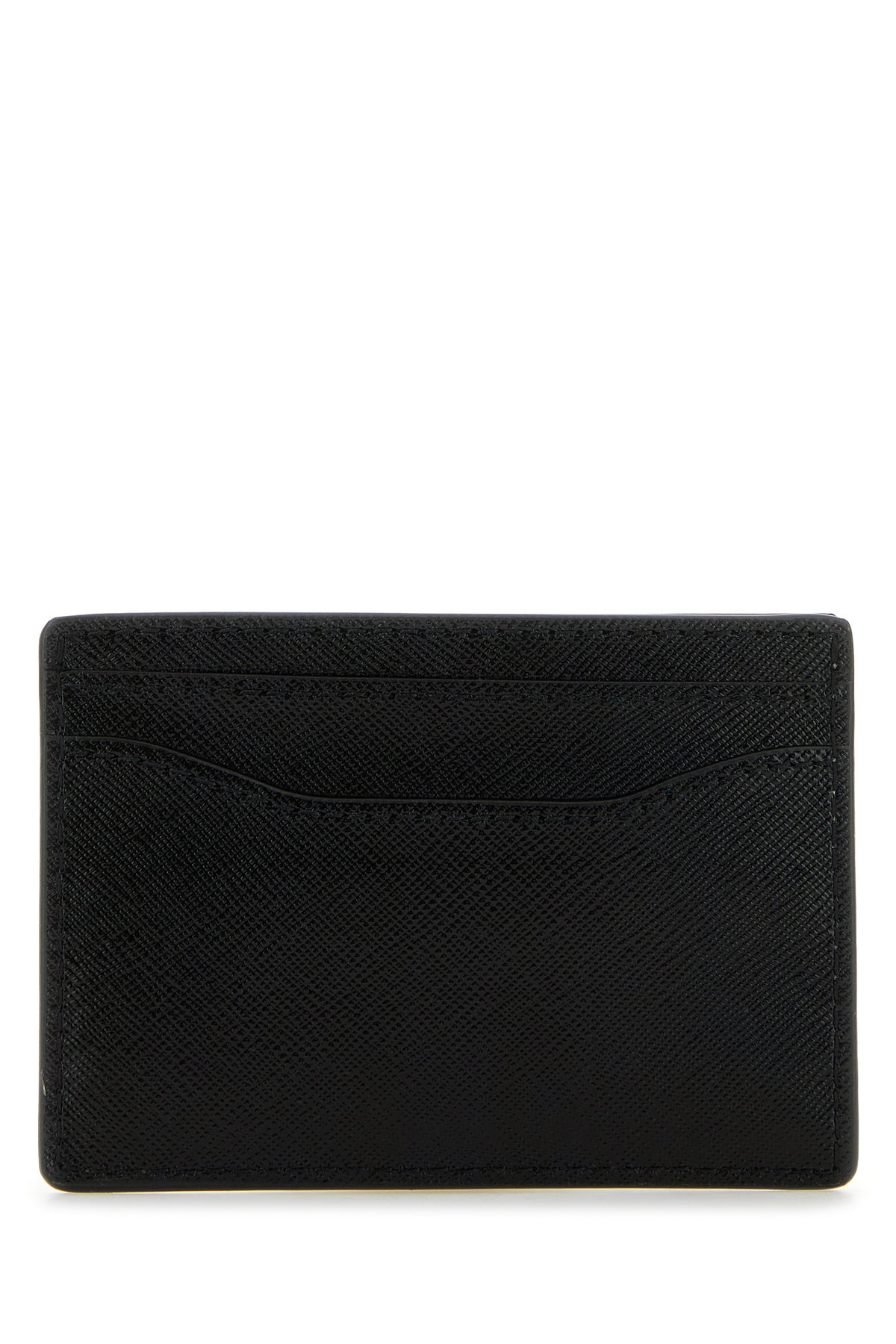 Two-tone leather The Utility Snapshot card holder - 3