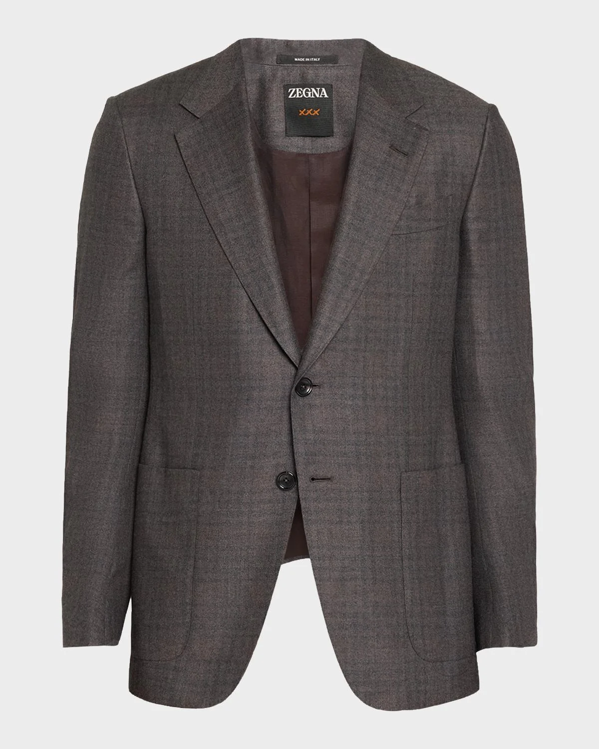 Men's Cashmere and Silk Plaid Sport Coat - 1