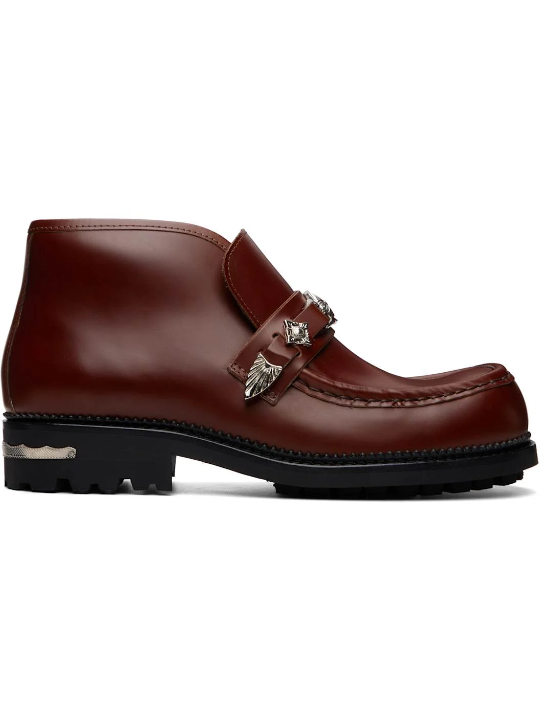 Brown Leather Boots - 1