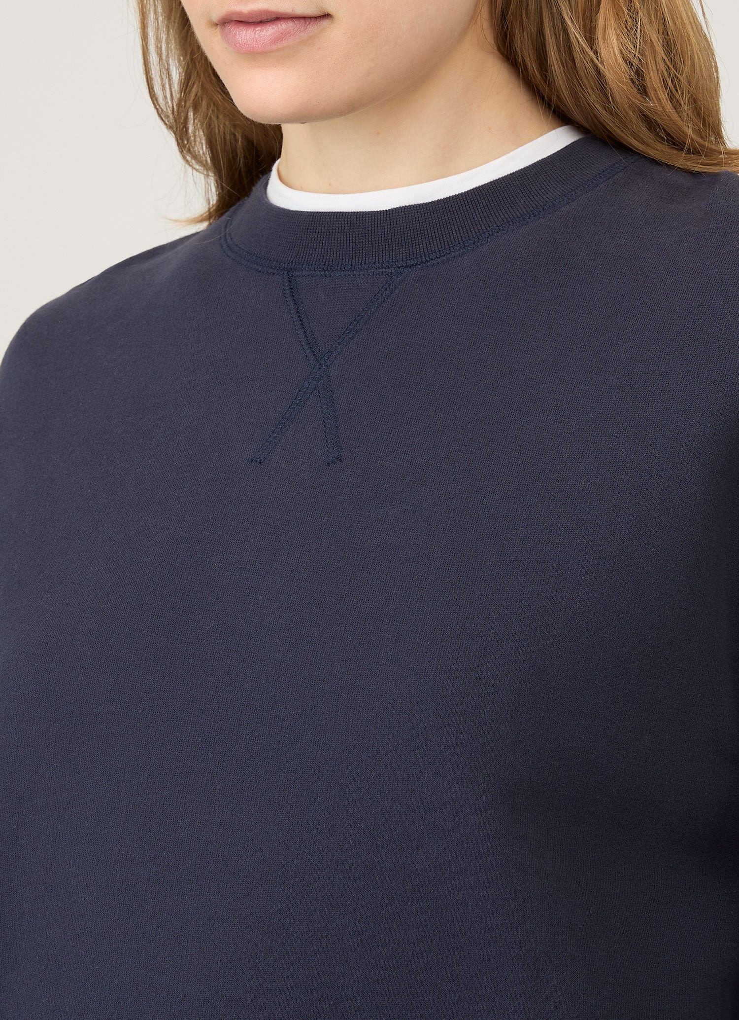 Relaxed Loopback Sweatshirt - 4