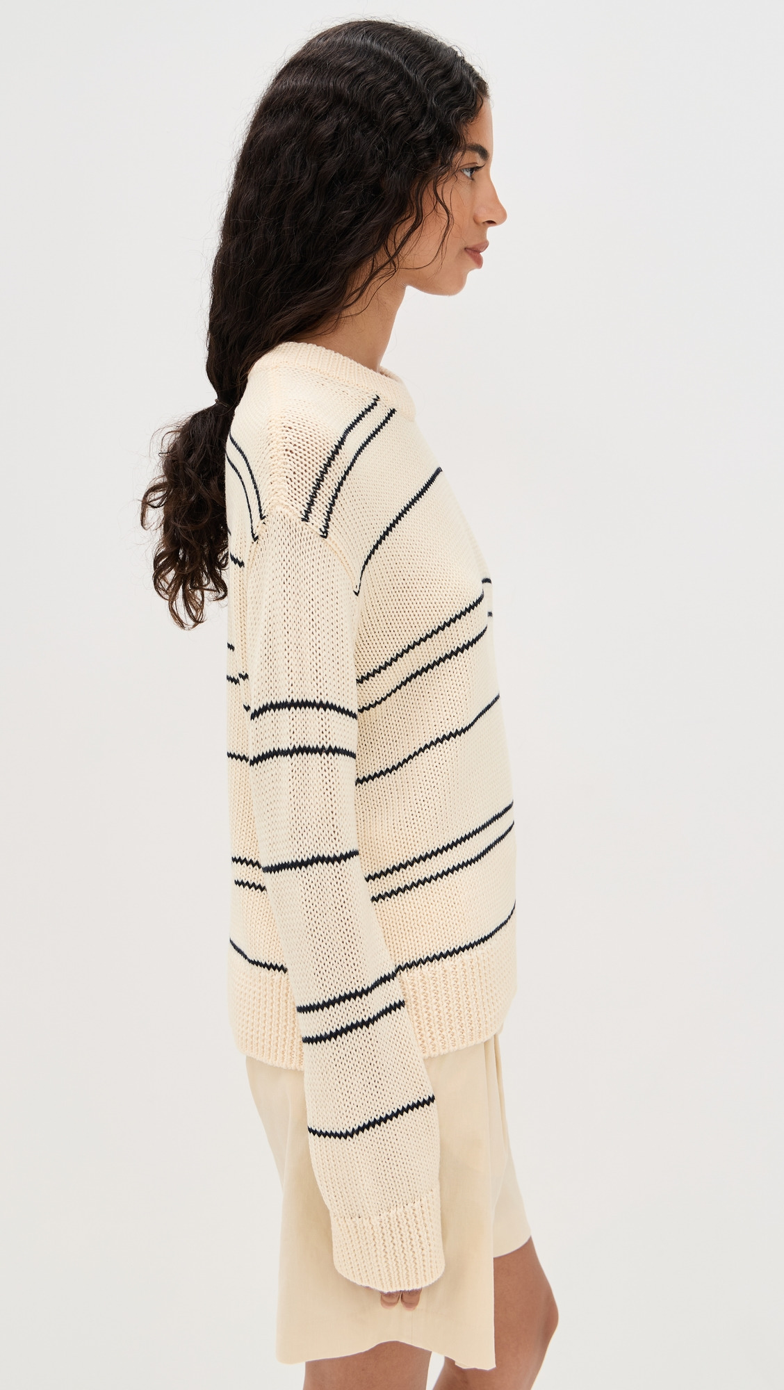 Variegated Stripe Crew Neck - 3