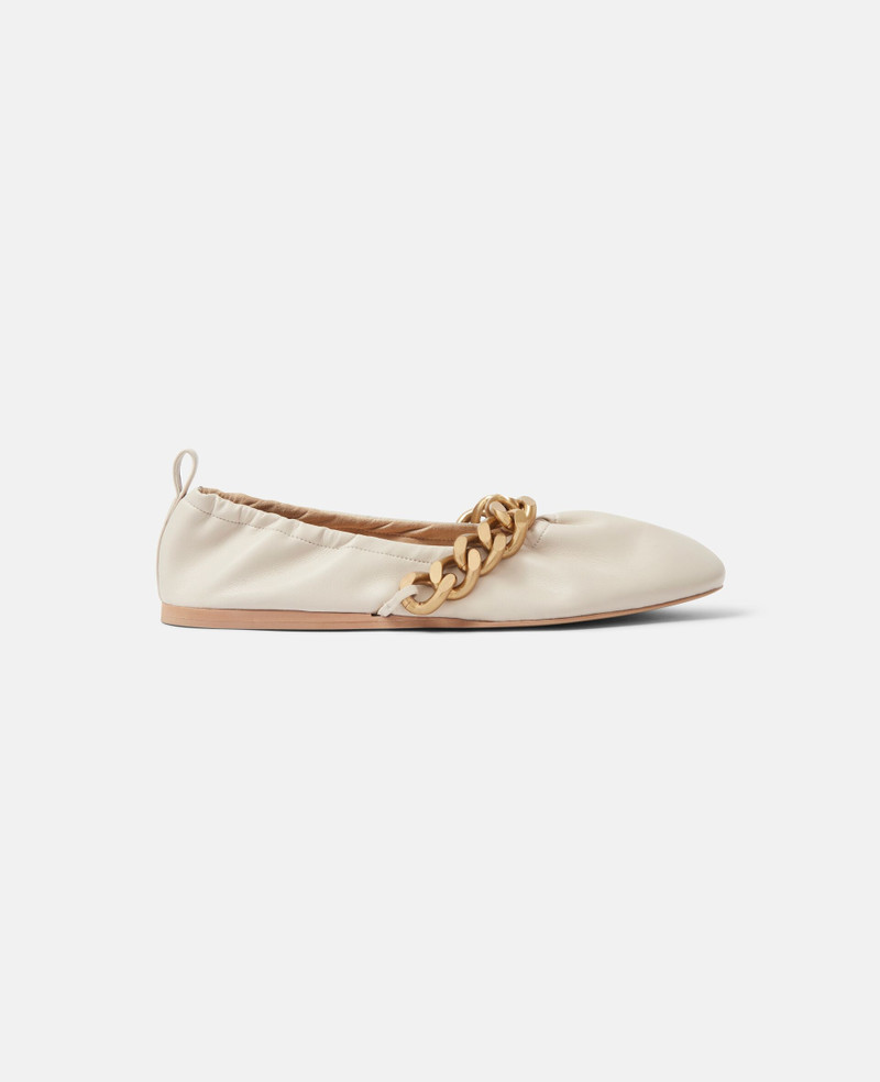 Falabella Chunky Chain Ballet Flats 1