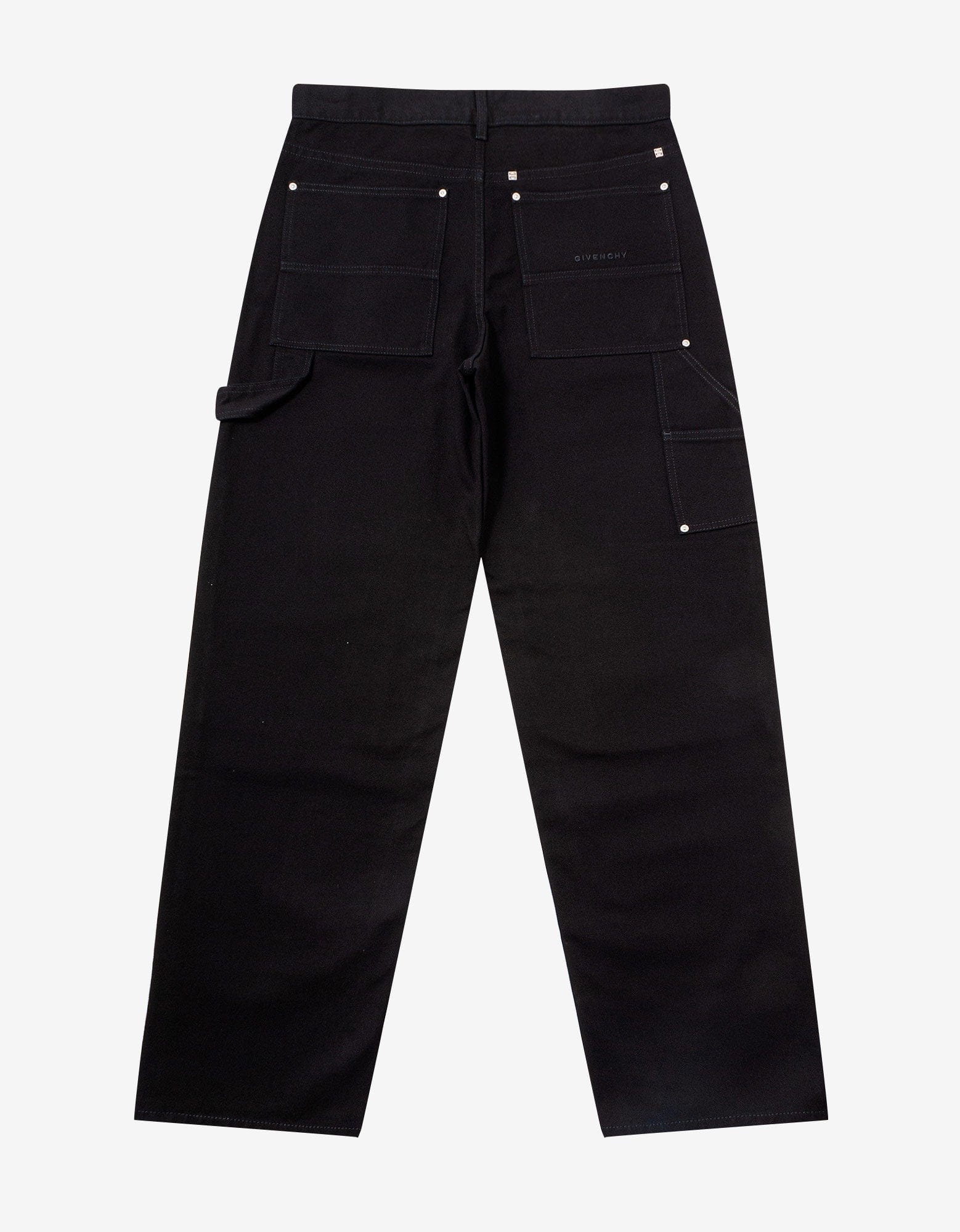 Givenchy Black Carpenter Jeans | zoofashions | REVERSIBLE