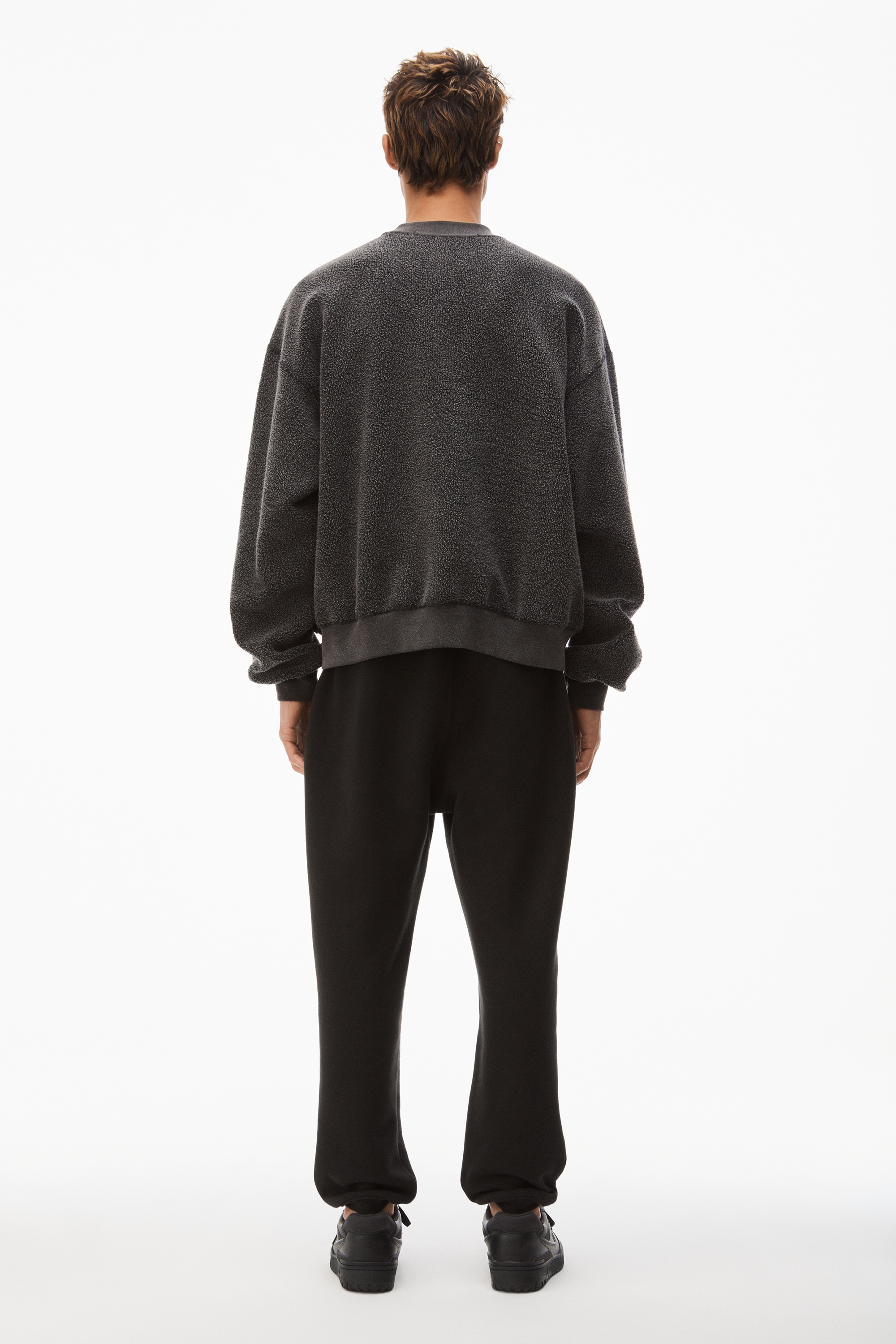 SWEATPANT IN DENSE FLEECE - 5