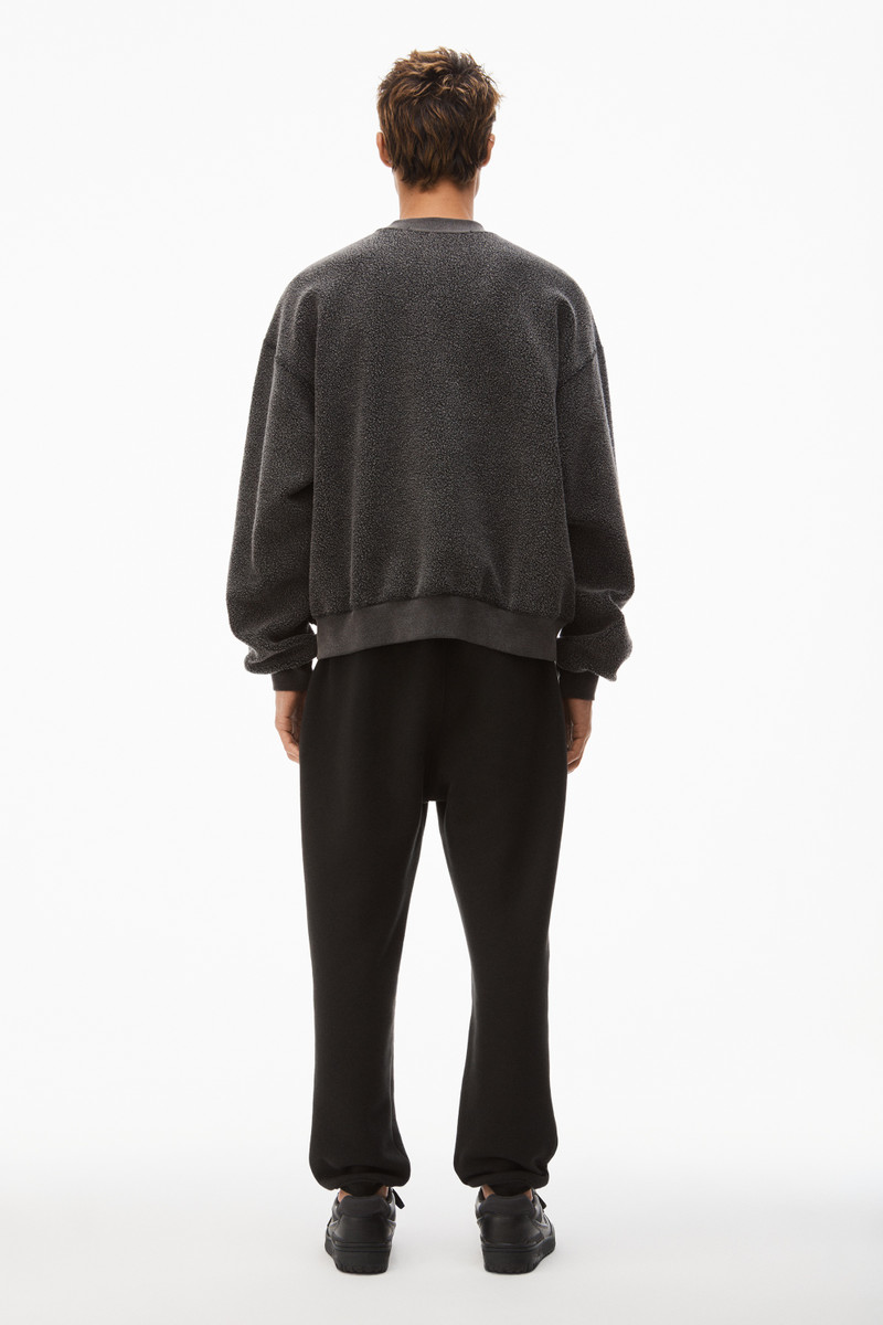 SWEATPANT IN DENSE FLEECE 5