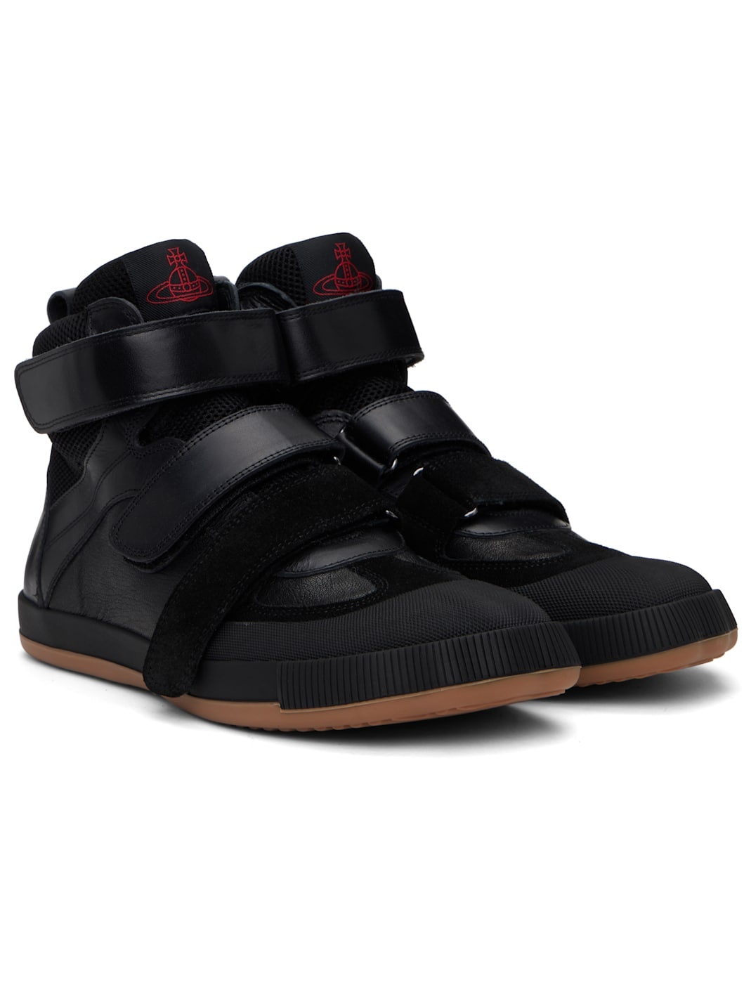 Black Animal Basketball Sneakers - 4