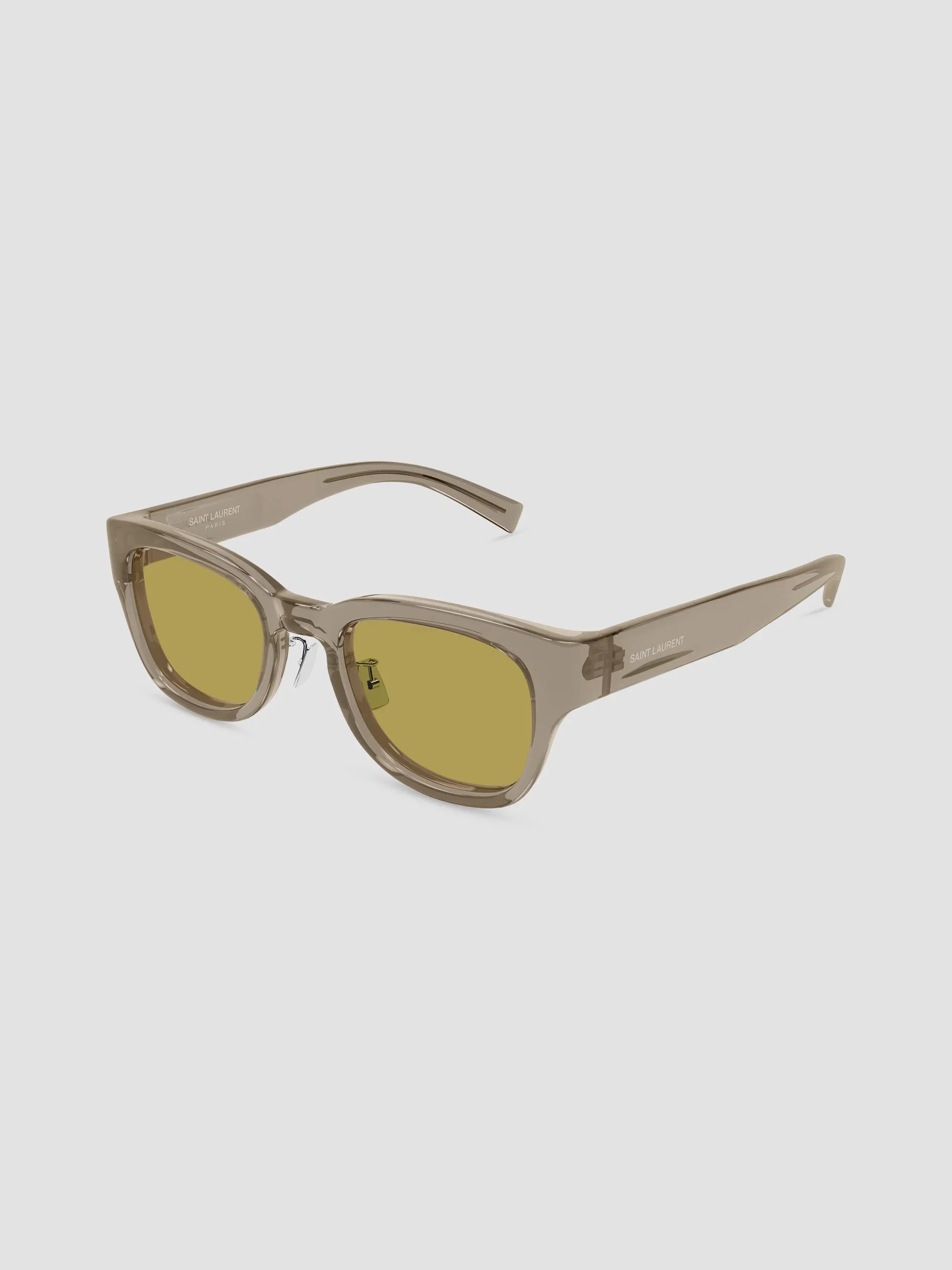 Men's Squared Injection Sunglasses - Brown - 1