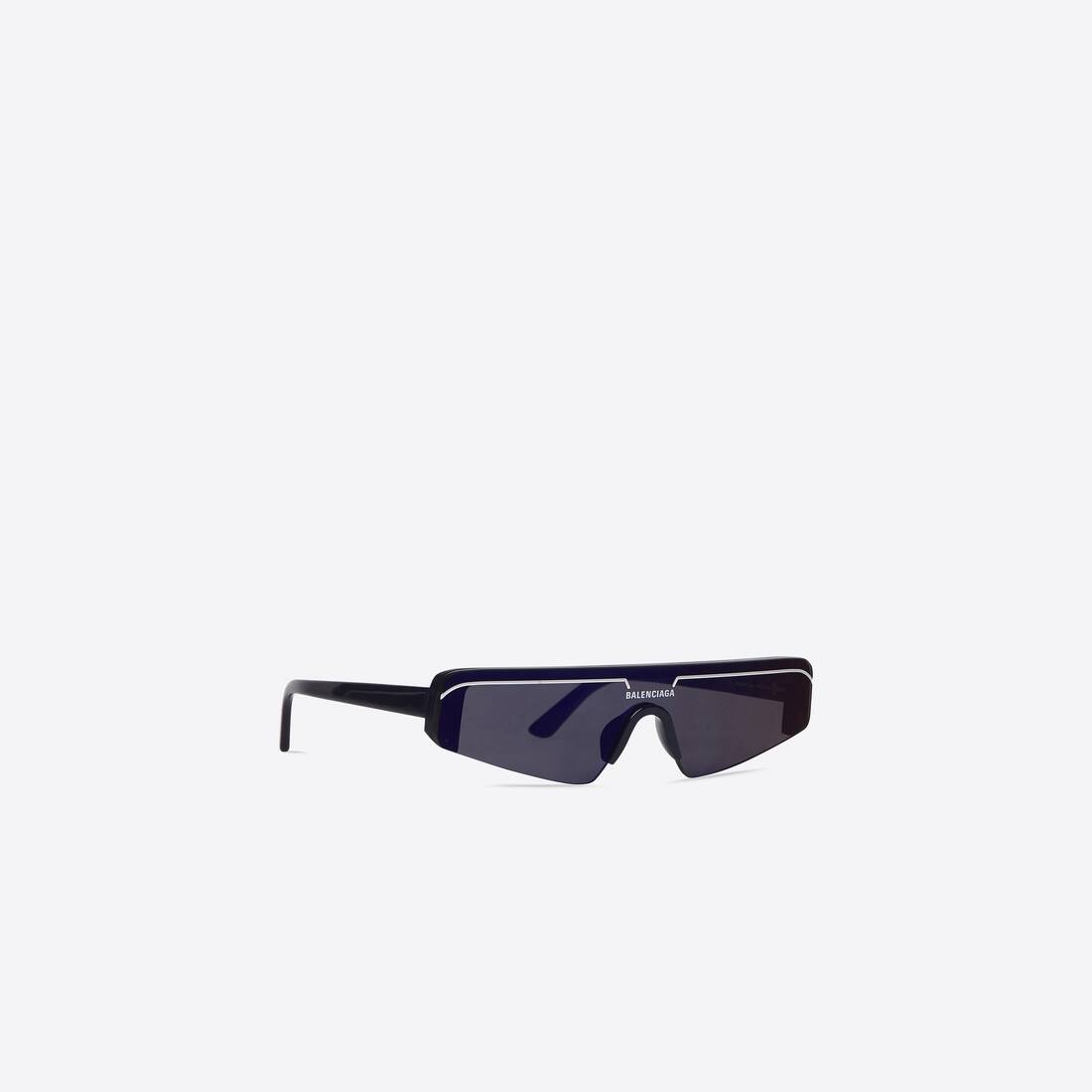 Ski Rectangle Sunglasses in Dark Blue - 3