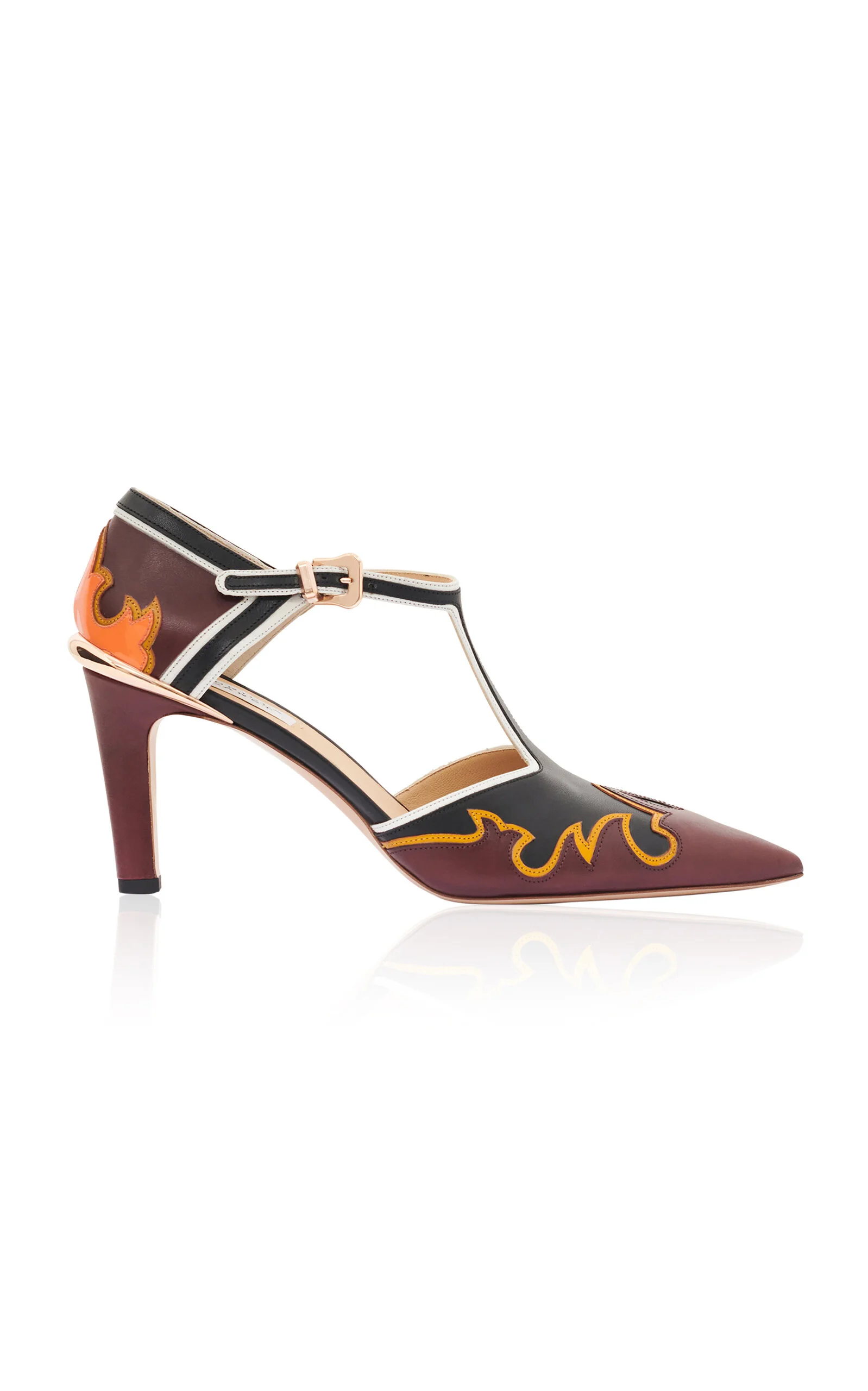 Duna Heel burgundy - 1