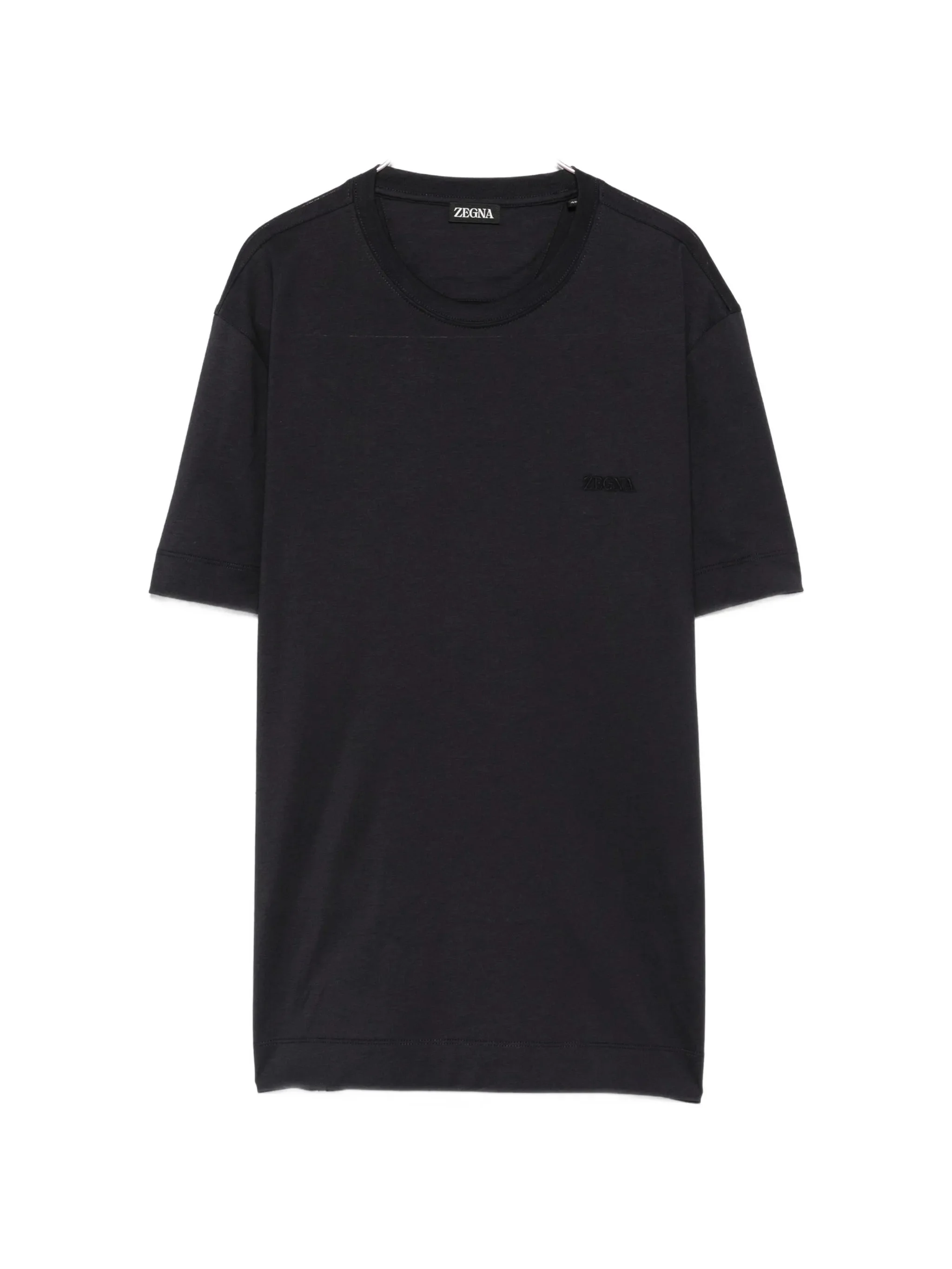 Zegna Embroidered-logo T-shirt - 1