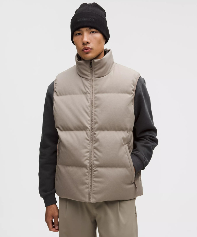 Always Down Puffer Vest *Tech Canvas 1
