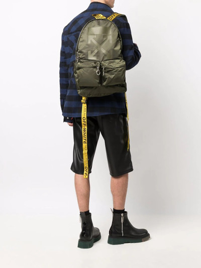 Off-White Arrow-print backpack outlook