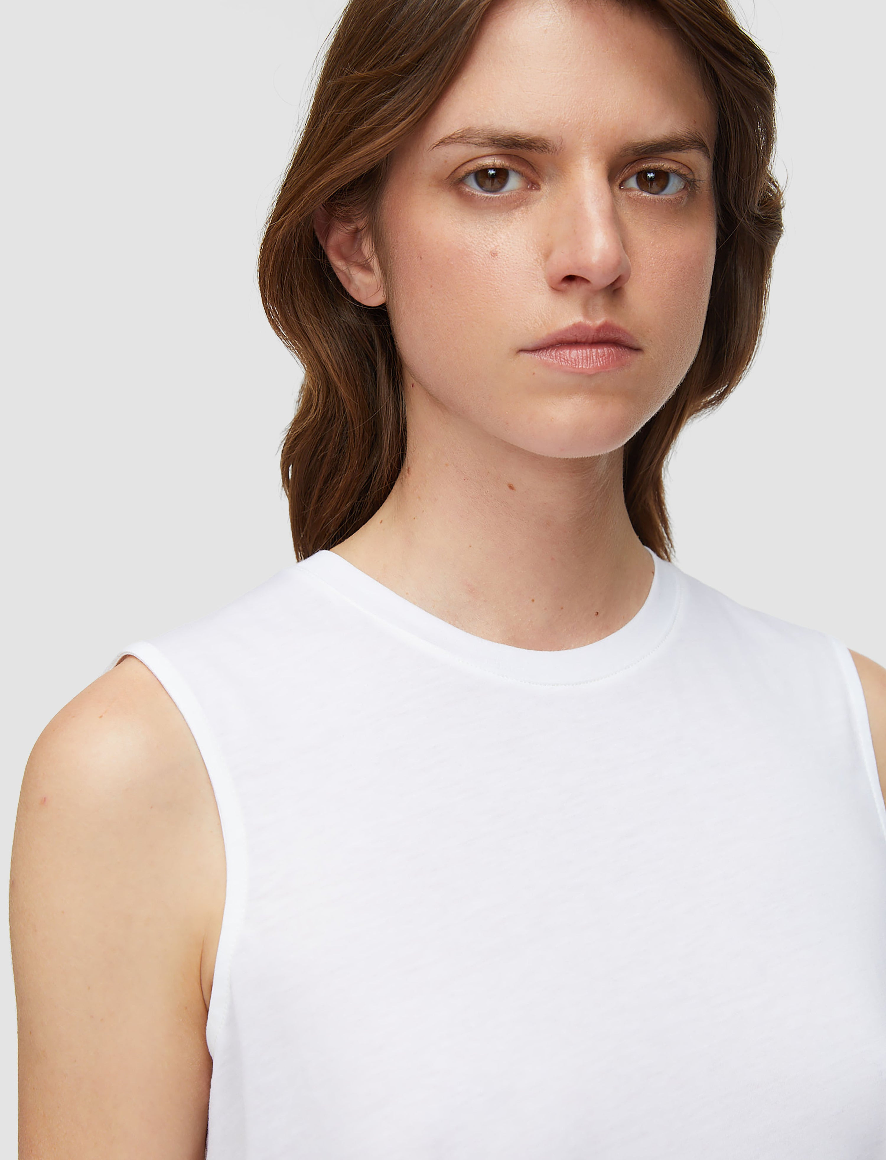 Cotton Silk Jersey Tank Top - 4