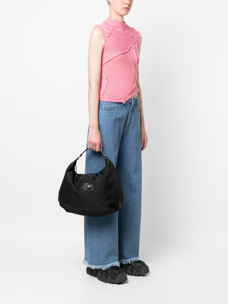 Palm Angels Big Palm logo-patch bag outlook