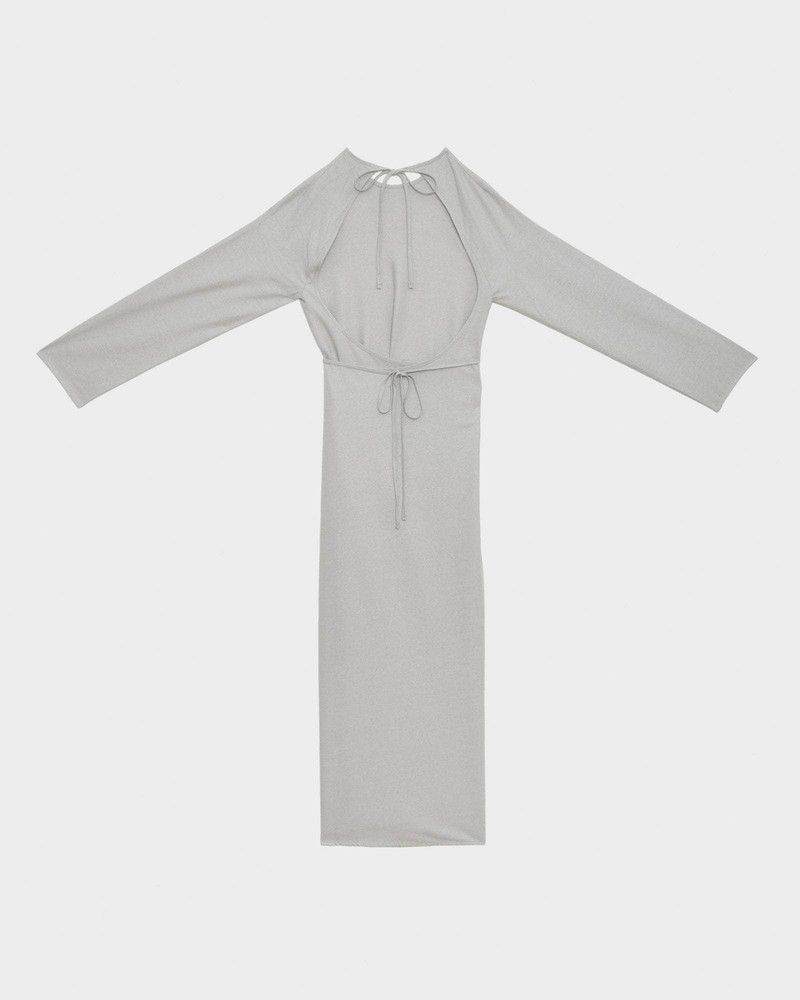 Long Sleeve Apron Dress - Wild Silk 7